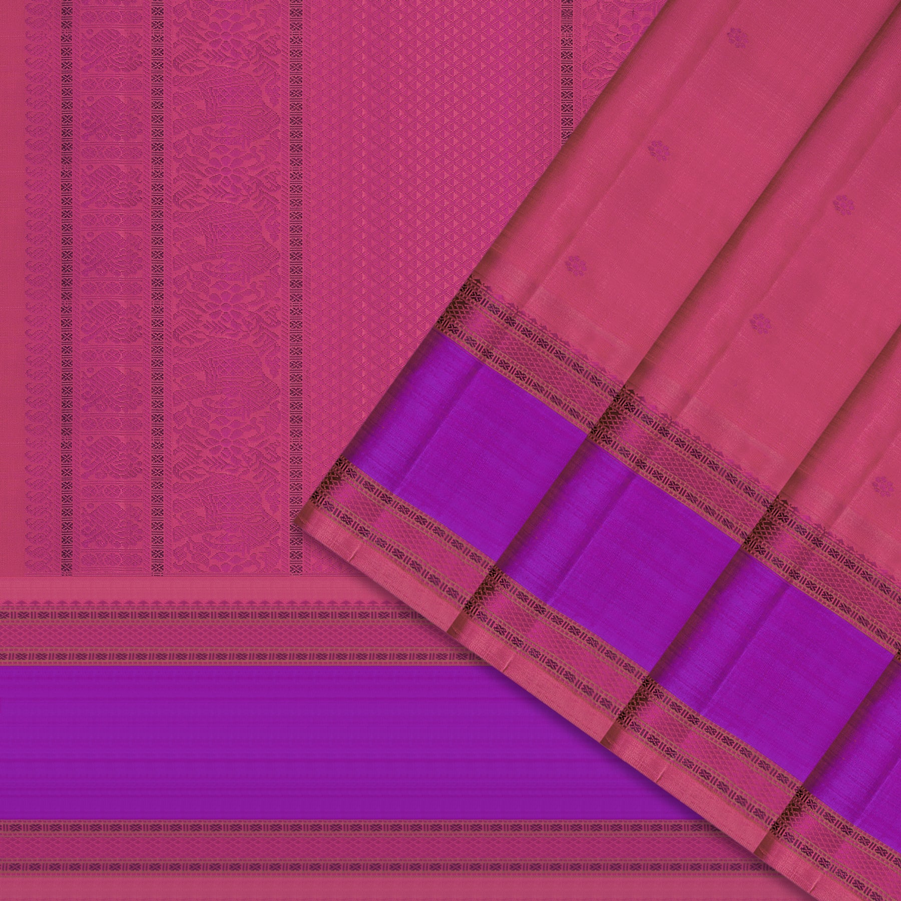 Kanakavalli Kanjivaram Silk Sari 25-040-HS001-07964 - Cover View