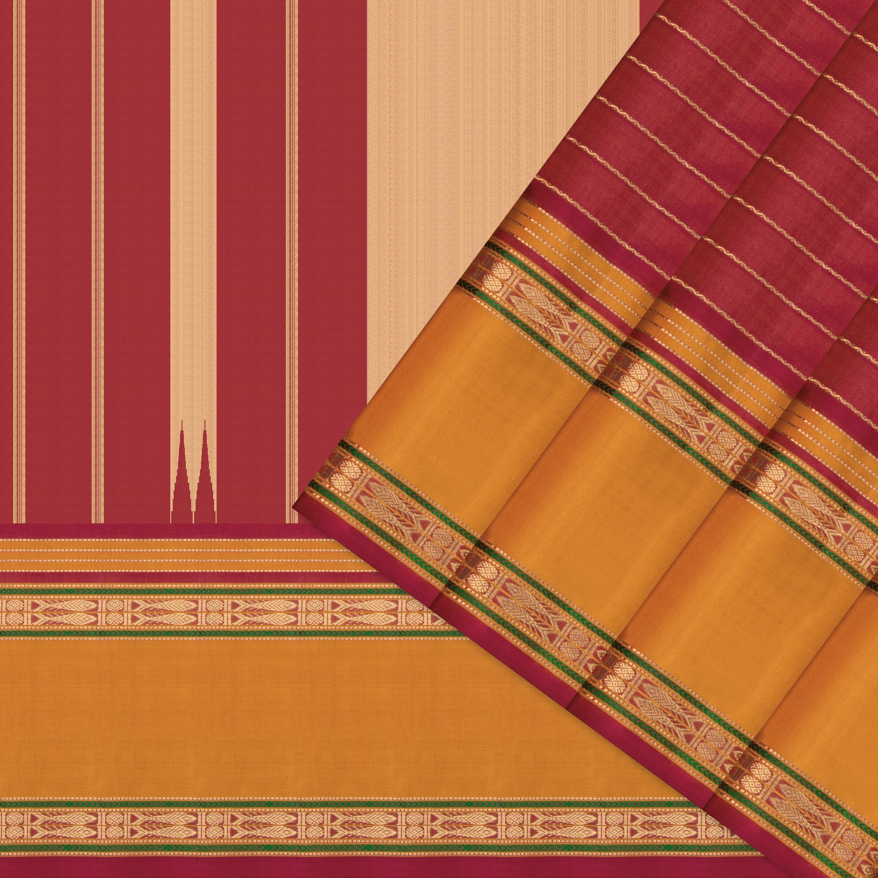 Kanakavalli Kanjivaram Silk Sari 25-040-HS001-07993 - Cover View