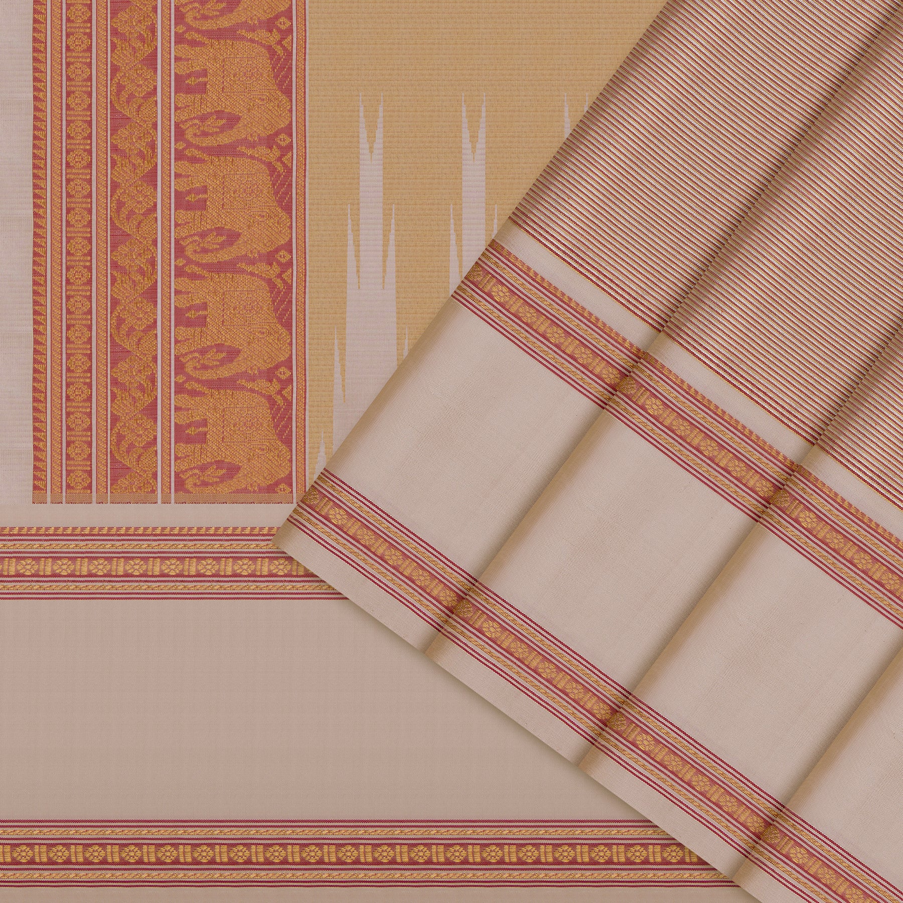 Kanakavalli Kanjivaram Silk Sari 25-040-HS001-08006 - Cover View