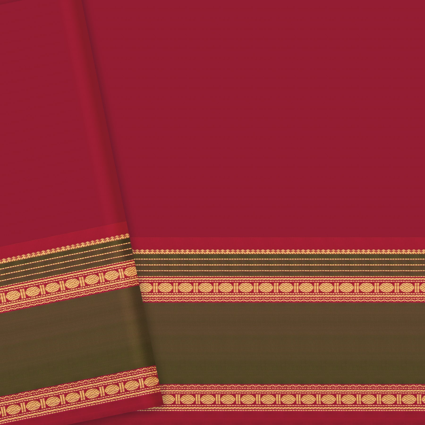 Kanakavalli Kanjivaram Silk Sari 25-040-HS001-09065 - Blouse View