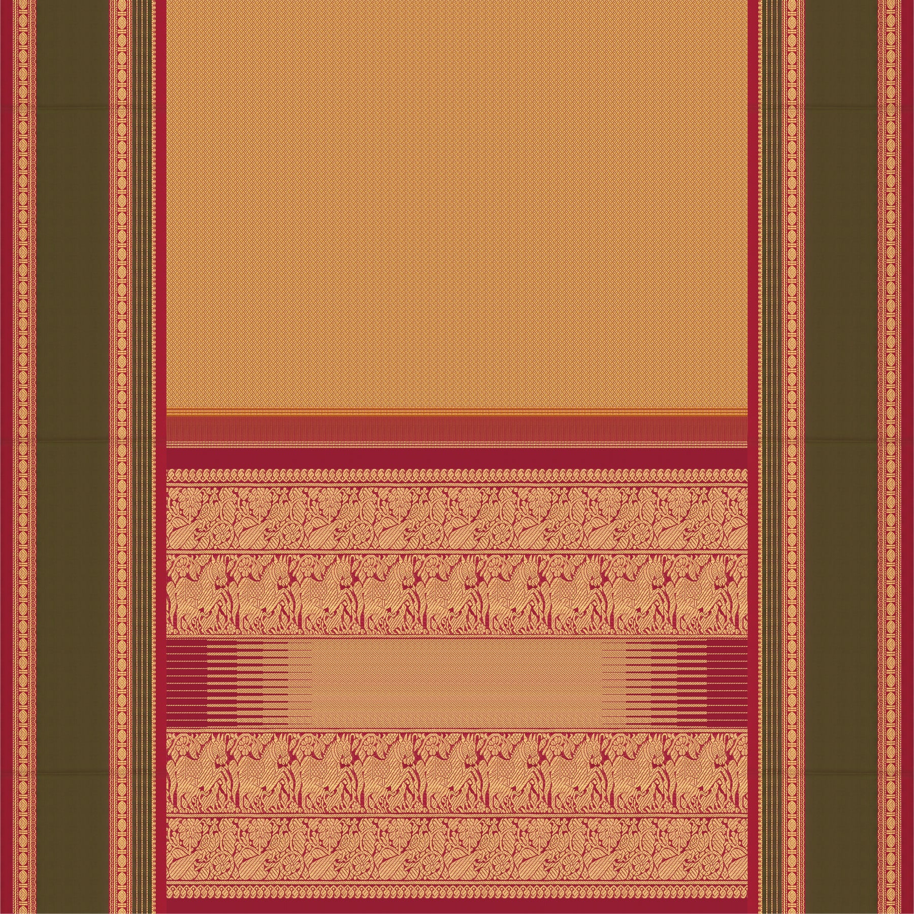 Kanakavalli Kanjivaram Silk Sari 25-040-HS001-09065 - Full View