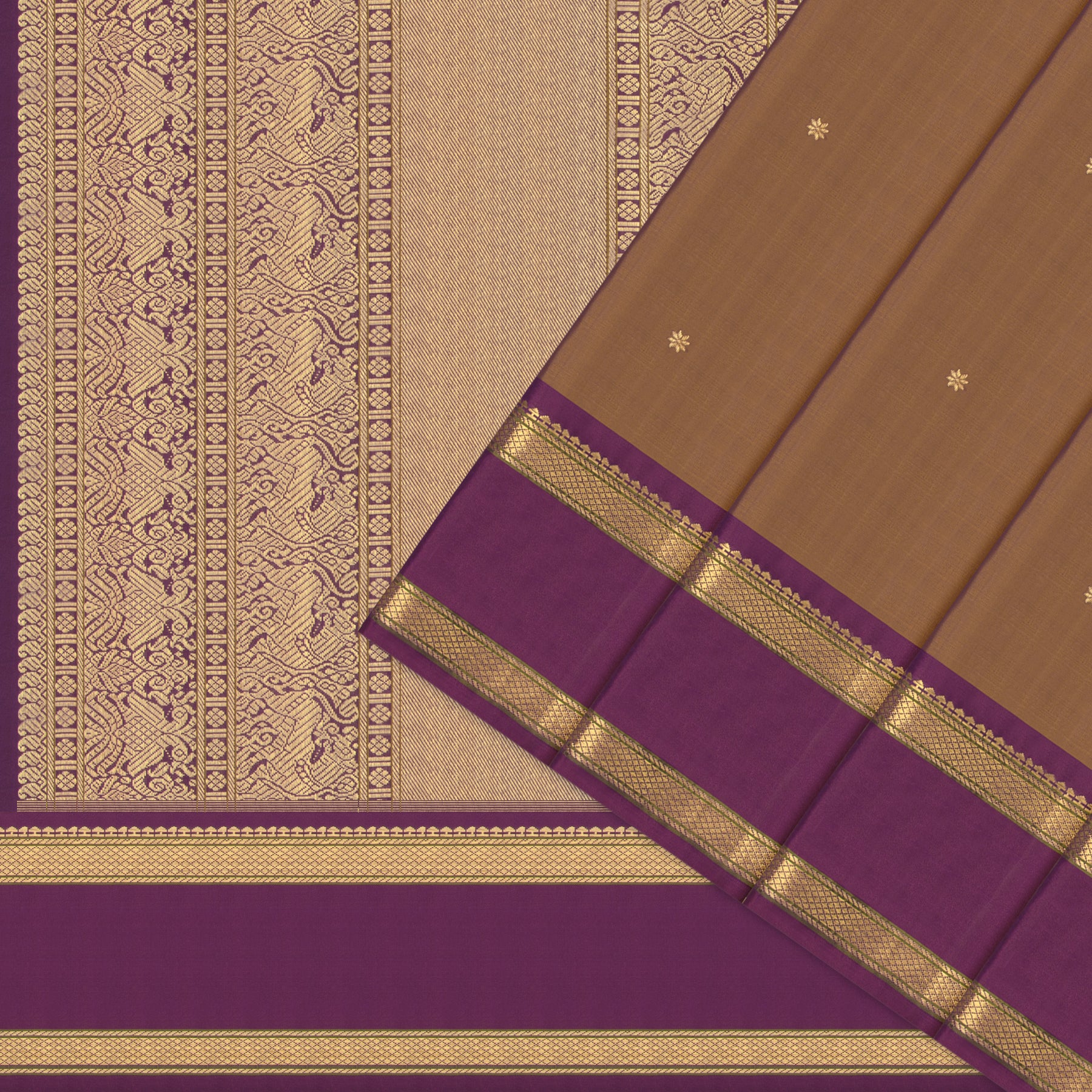 Kanakavalli Kanjivaram Silk Sari 25-040-HS001-09074 - Cover View