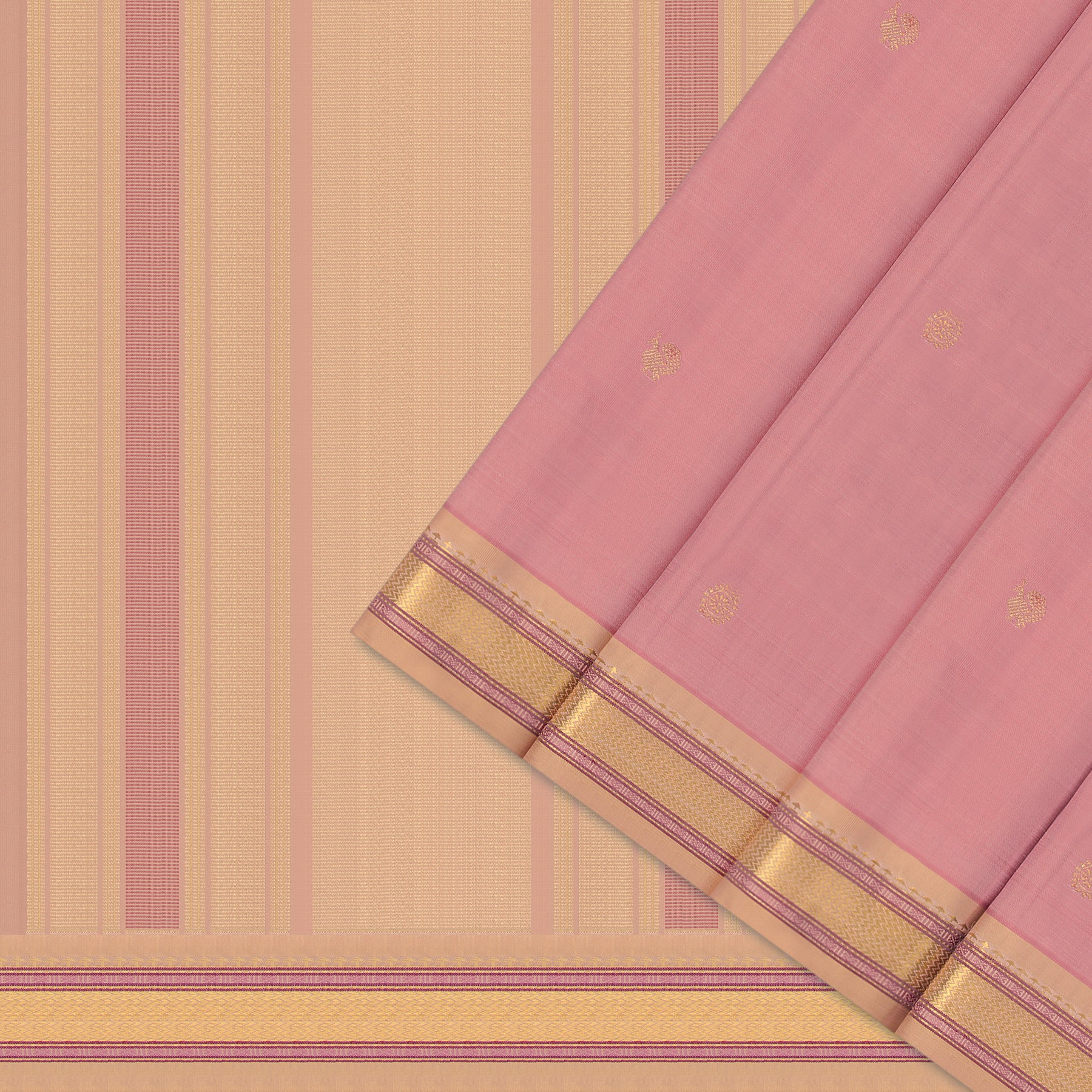 Kanakavalli Kanjivaram Silk Sari 25-040-HS001-09098 - Cover View