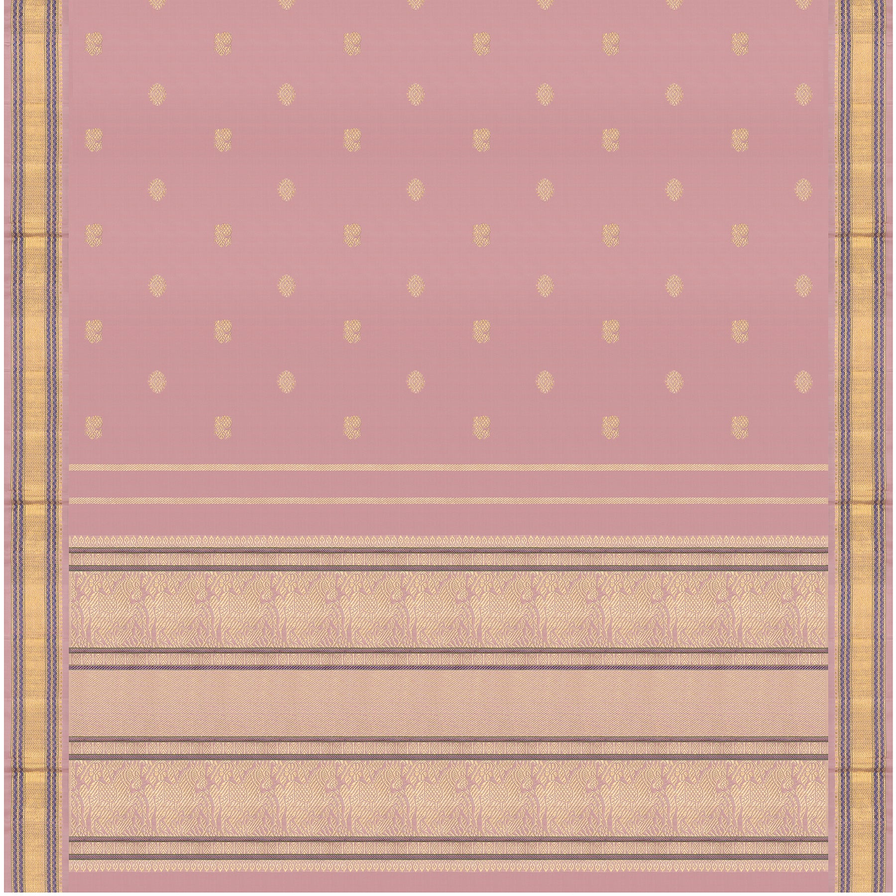 Kanakavalli Kanjivaram Silk Sari 25-040-HS001-09112 - Full View