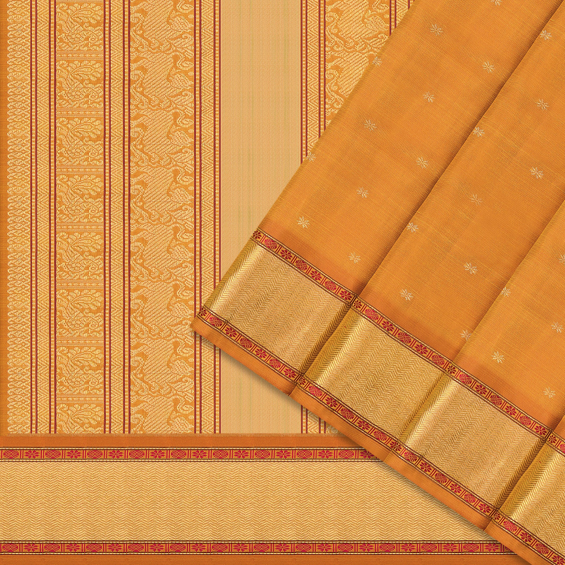 Kanakavalli Kanjivaram Silk Sari 25-040-HS001-09122 - Cover View
