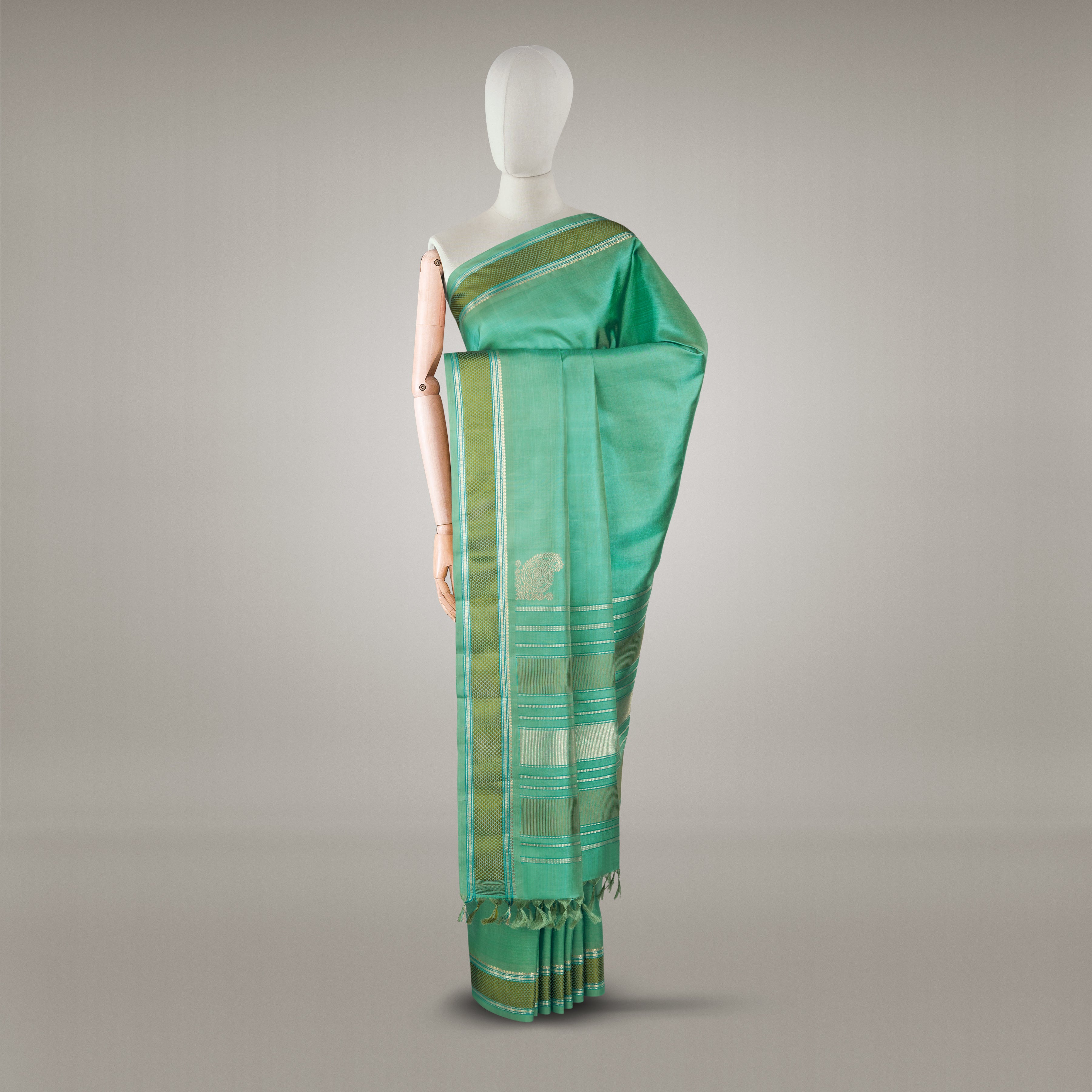 Kanakavalli Kanjivaram Silk Sari 25-040-HS001-09131