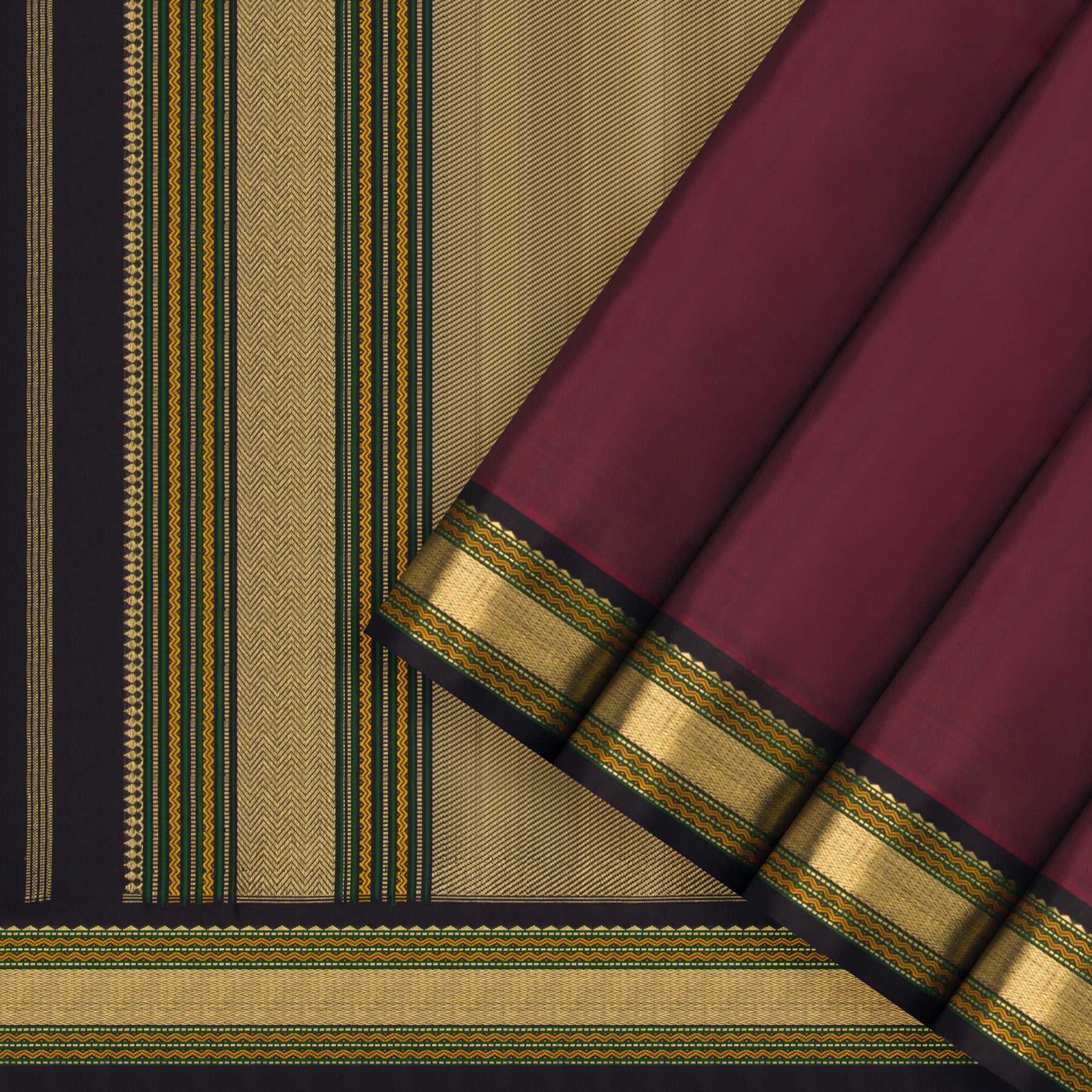 Kanakavalli Kanjivaram Silk Sari 25-040-HS001-09145