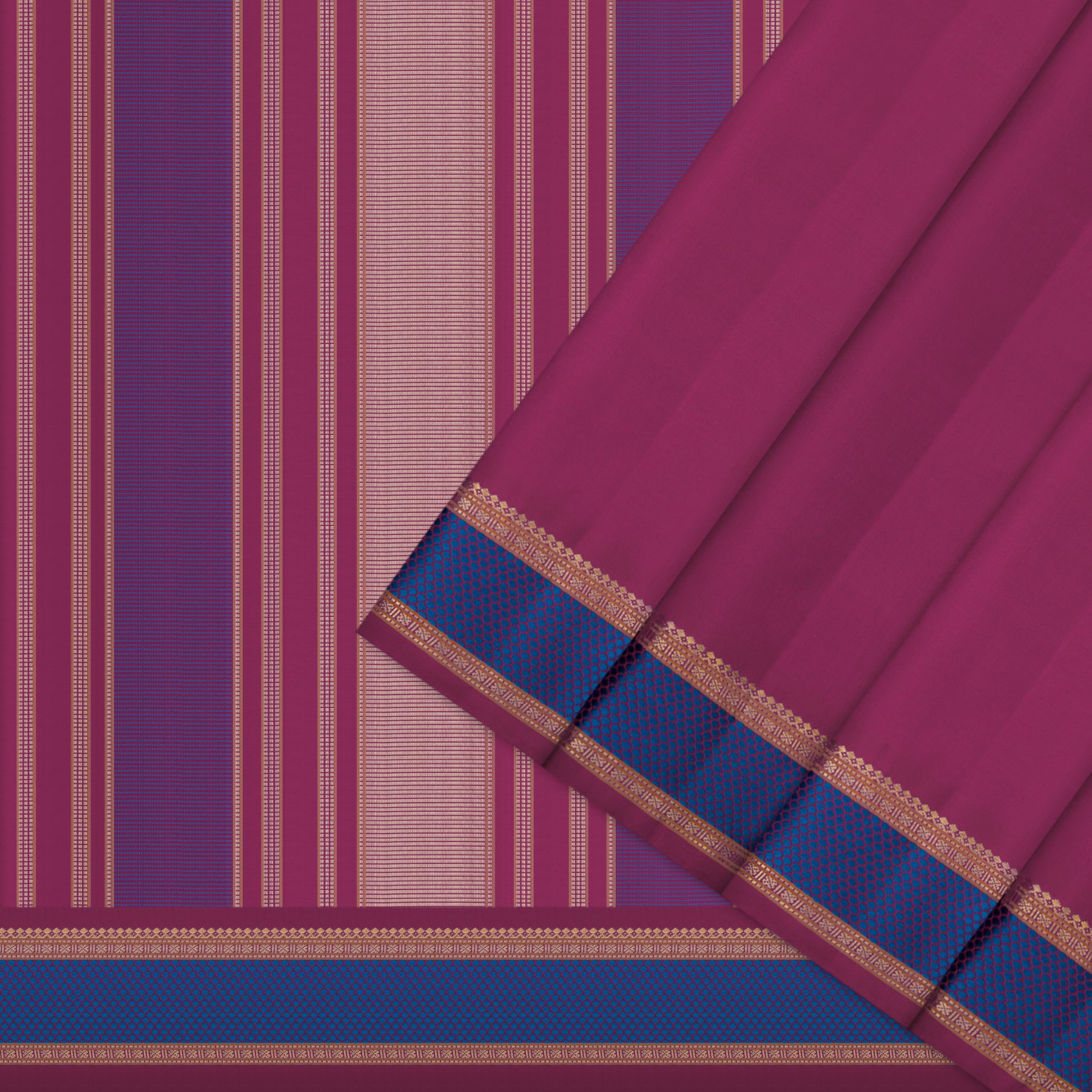 Kanakavalli Kanjivaram Silk Sari 25-040-HS001-10813 - Cover View