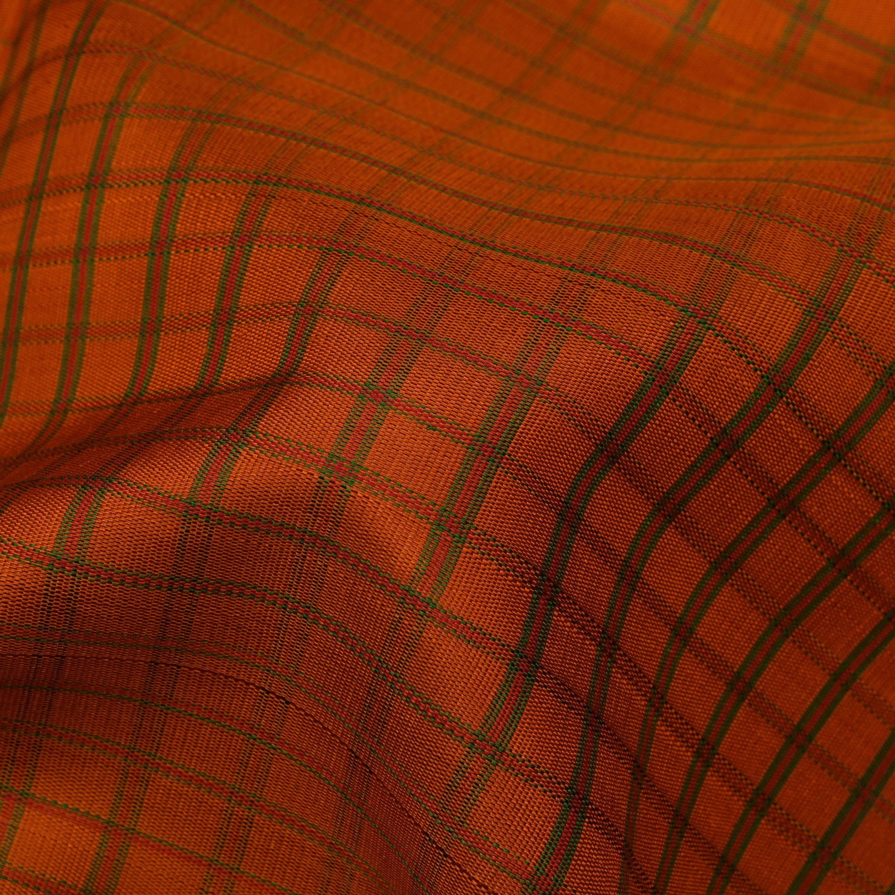 Kanakavalli Kanjivaram Silk Sari 25-041-HS001-01255 - Fabric View