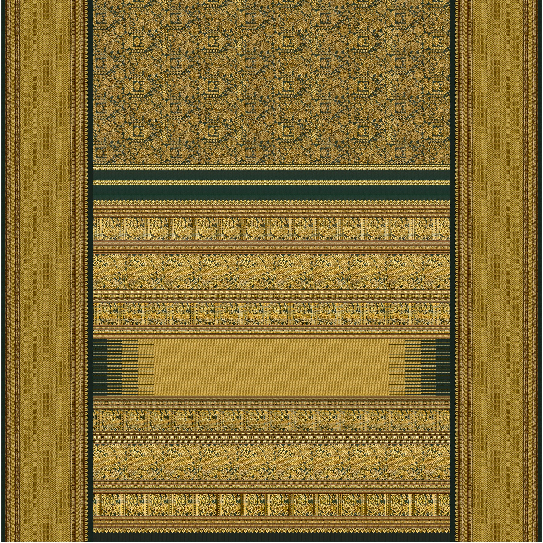 Kanakavalli Kanjivaram Silk Sari 25-041-HS001-02319 - Full View