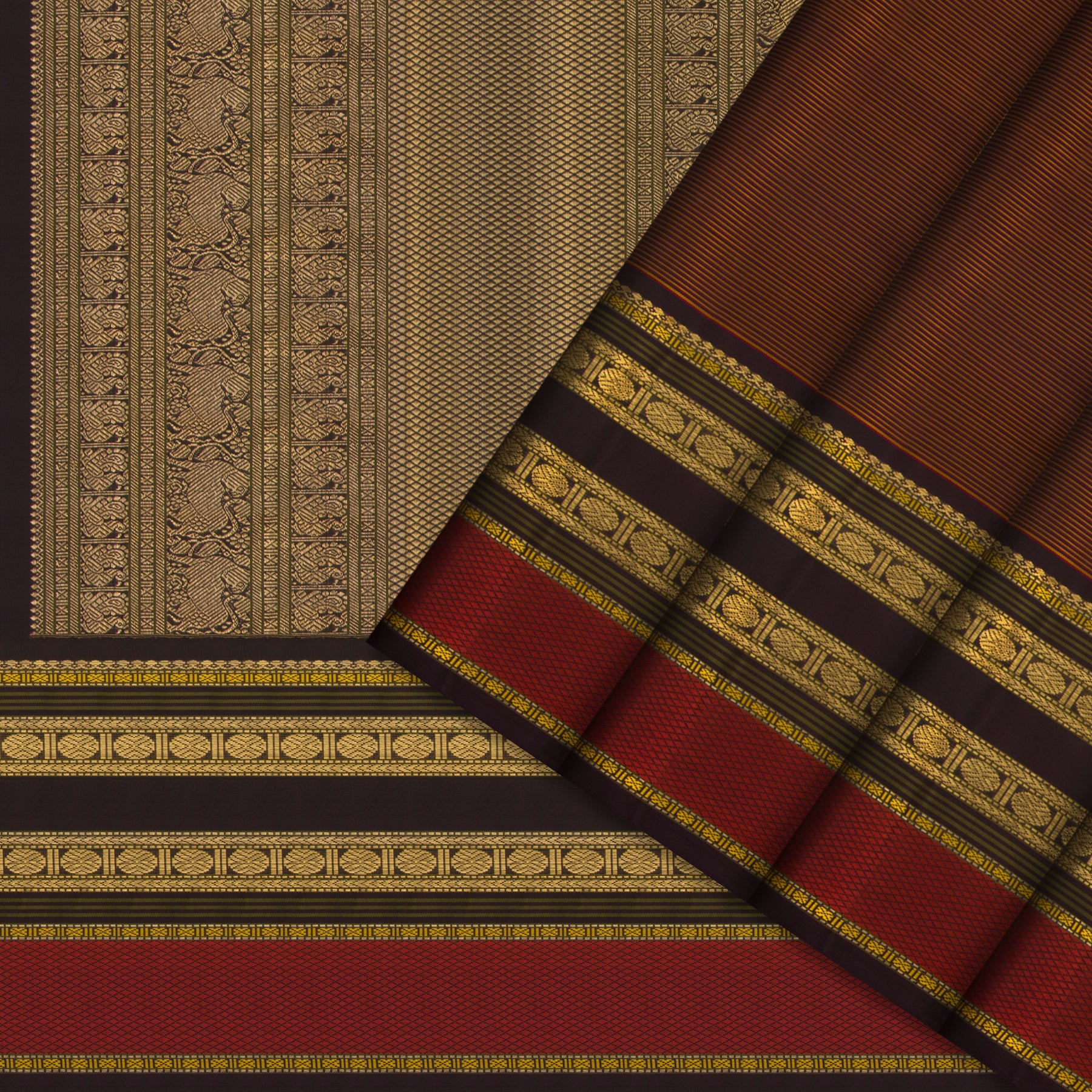 Kanakavalli Kanjivaram Silk Sari 25-041-HS001-03171 - Cover View