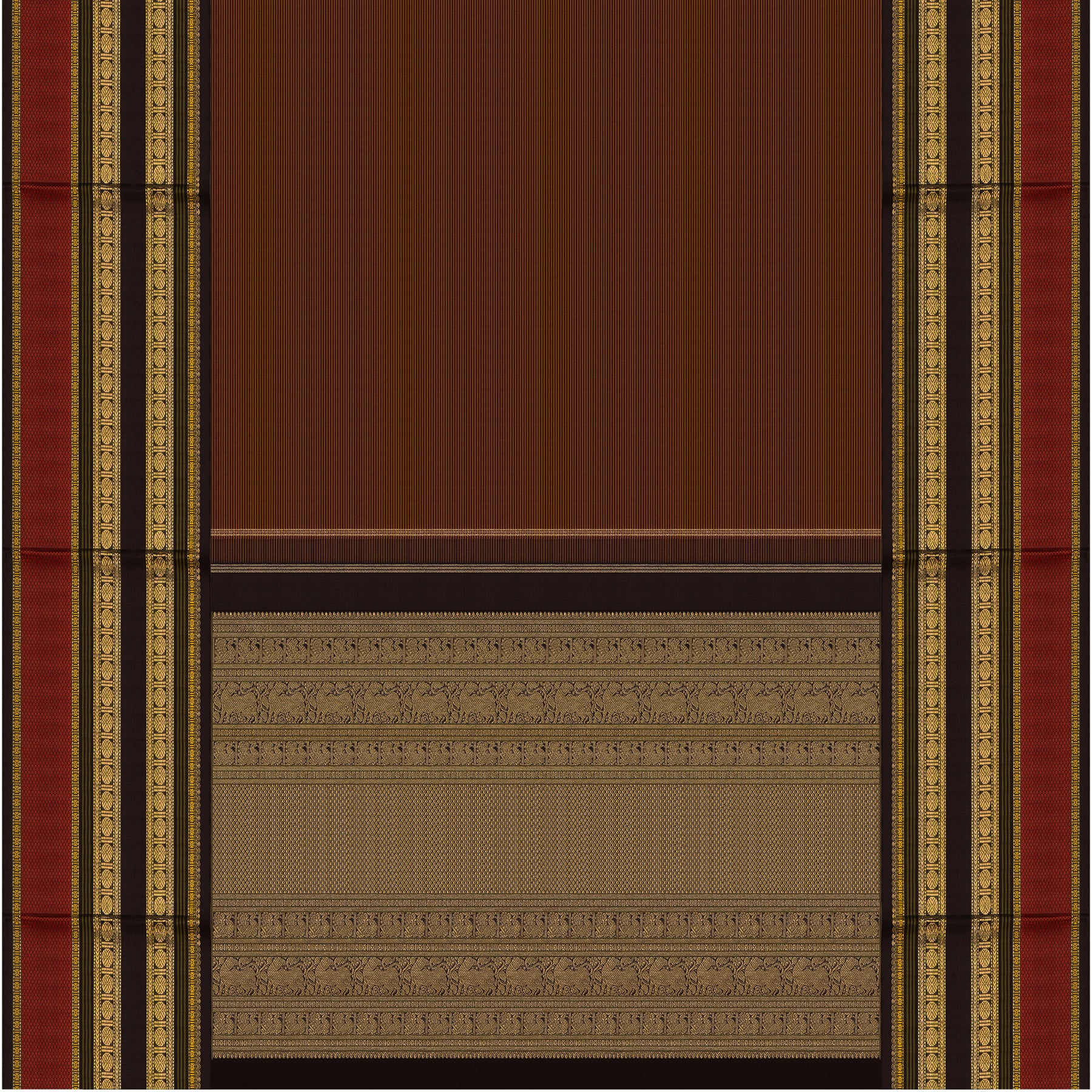 Kanakavalli Kanjivaram Silk Sari 25-041-HS001-03171 - Full View