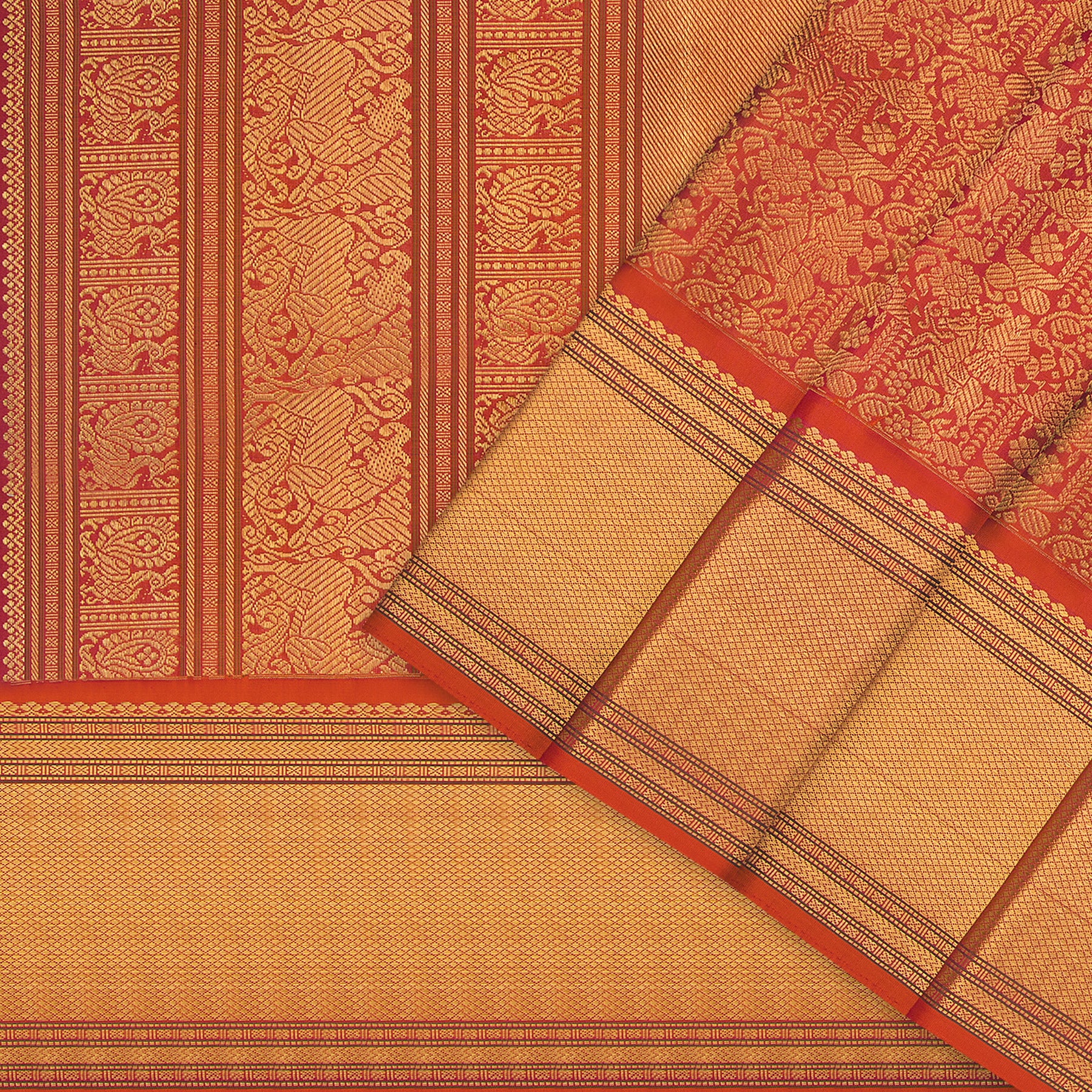 Kanakavalli Kanjivaram Silk Sari 25-041-HS001-04160 - Cover View