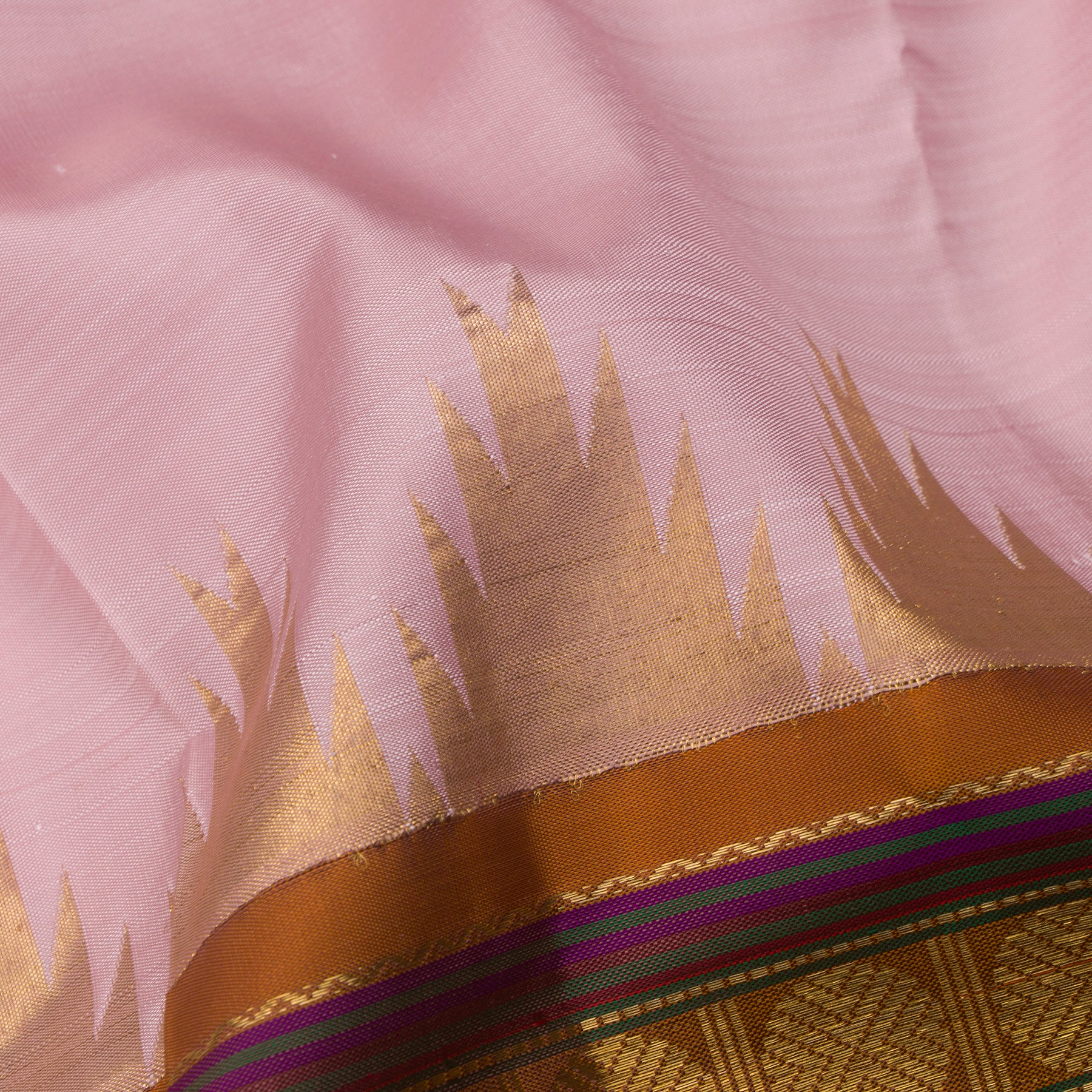 .Kanakavalli Kanjivaram Silk Sari 25-041-HS001-04162 - Fabric View
