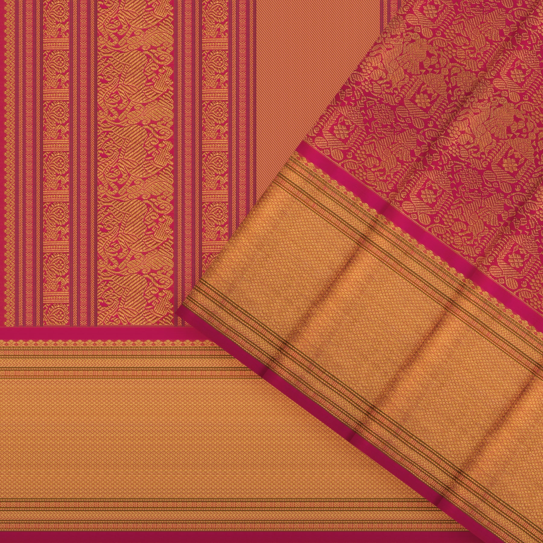 Kanakavalli Kanjivaram Silk Sari 25-041-HS001-04903 - Cover View