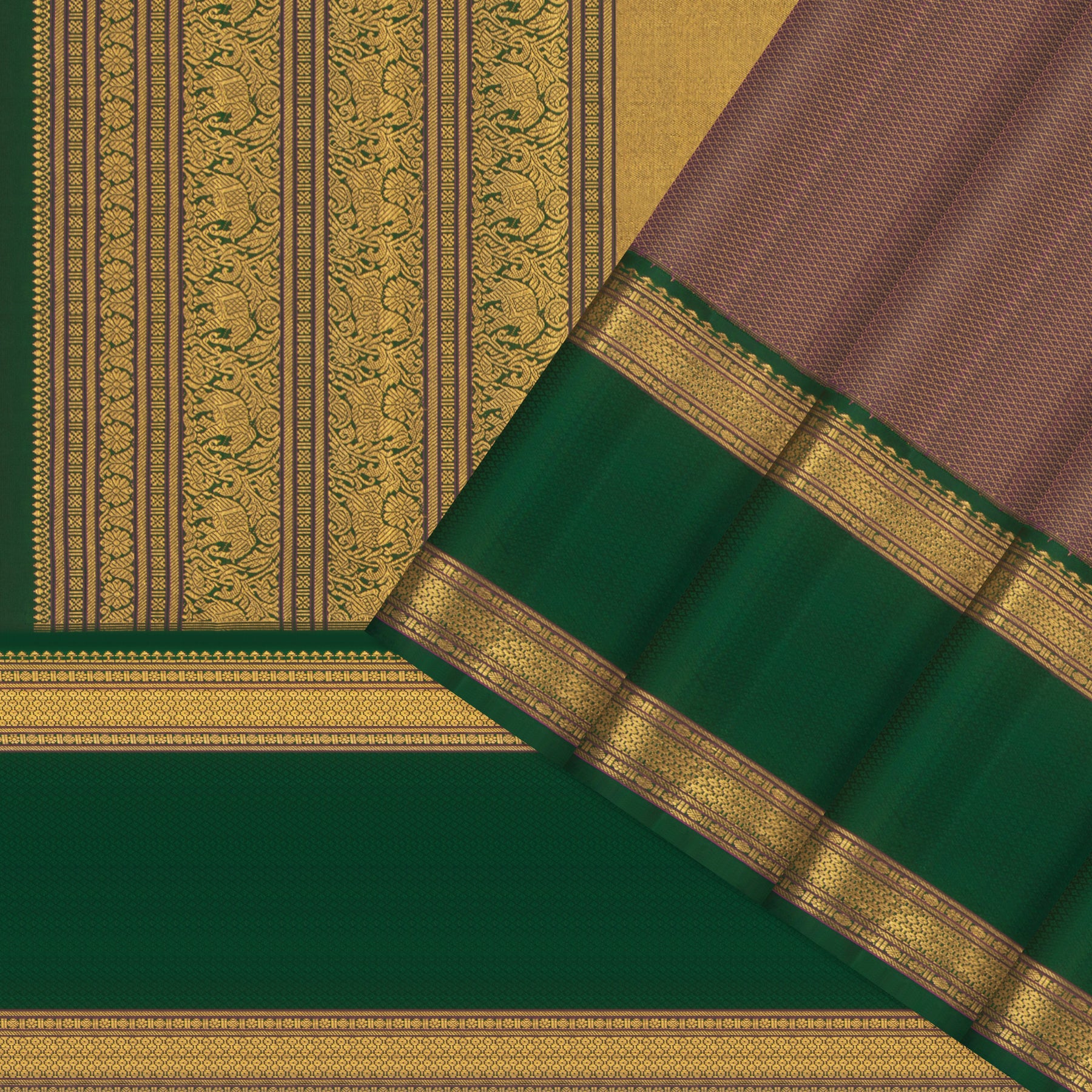 Kanakavalli Kanjivaram Silk Sari 25-041-HS001-04907 - Cover View