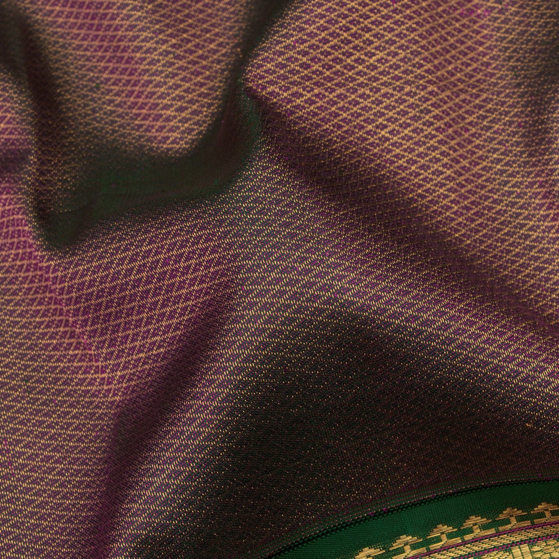Kanakavalli Kanjivaram Silk Sari 25-041-HS001-04907 - Fabric View
