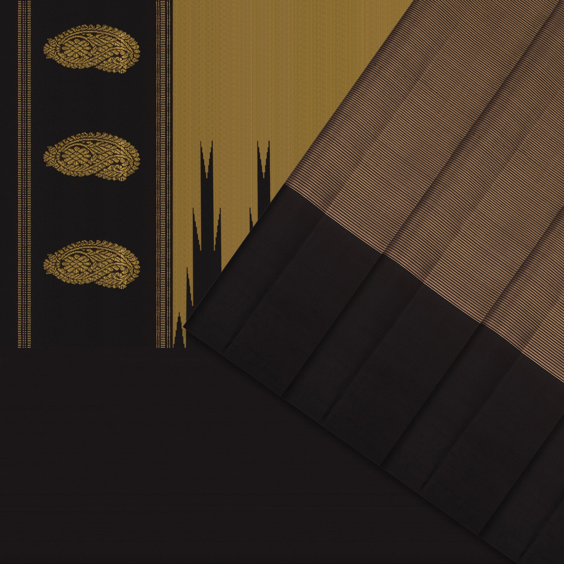 Kanakavalli Kanjivaram Silk Sari 25-041-HS001-04912 - Cover View