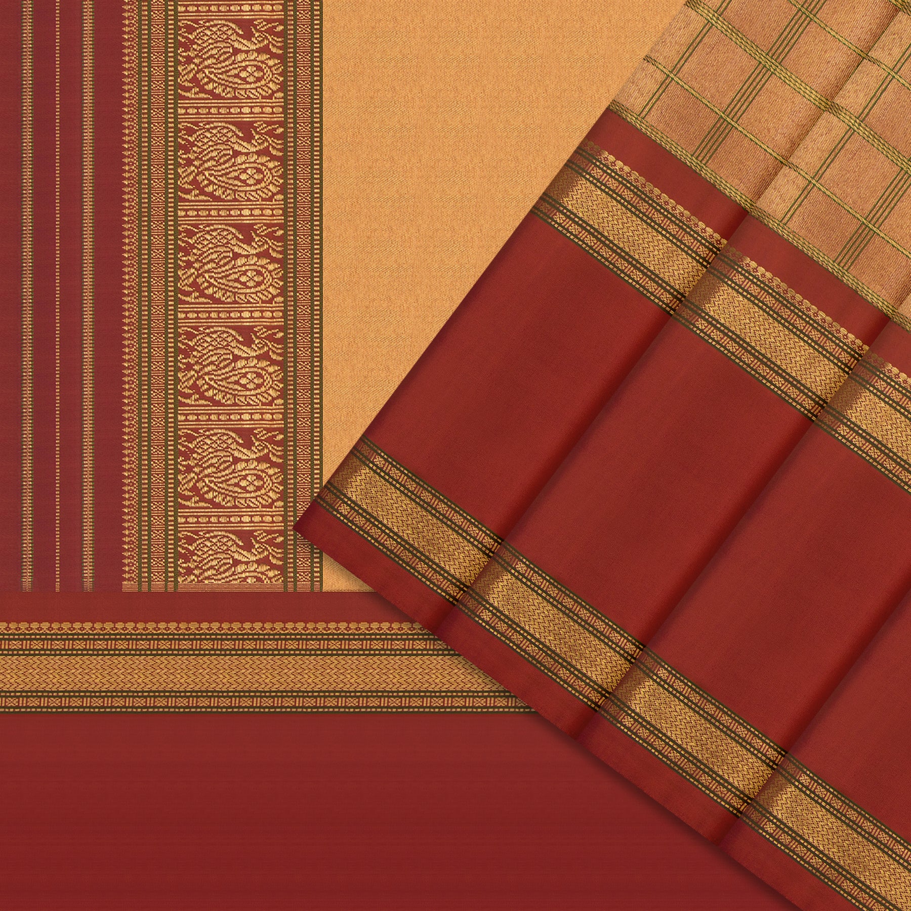Kanakavalli Kanjivaram Silk Sari 25-041-HS001-05333 - Cover View