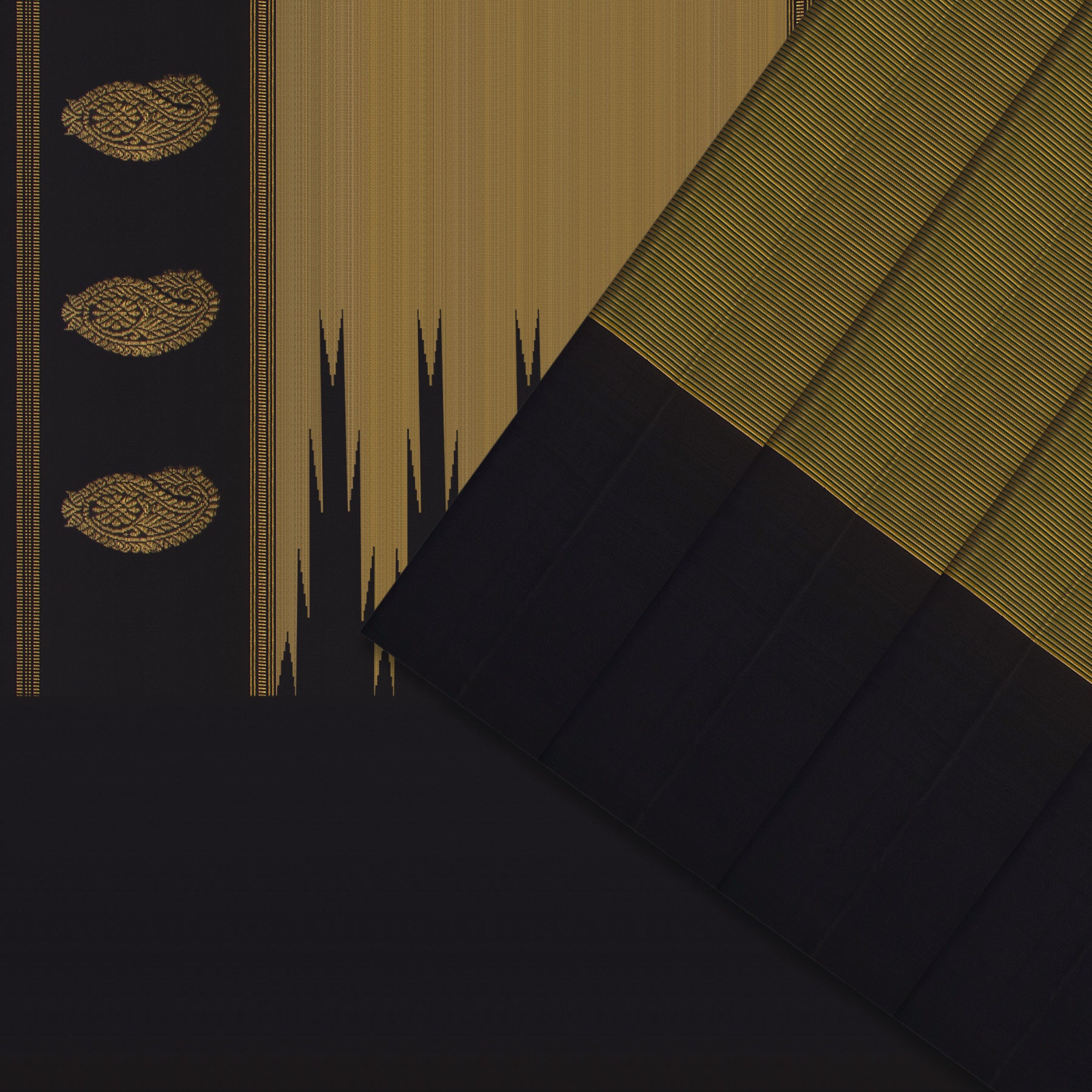 Kanakavalli Kanjivaram Silk Sari 25-041-HS001-05337 - Cover View 