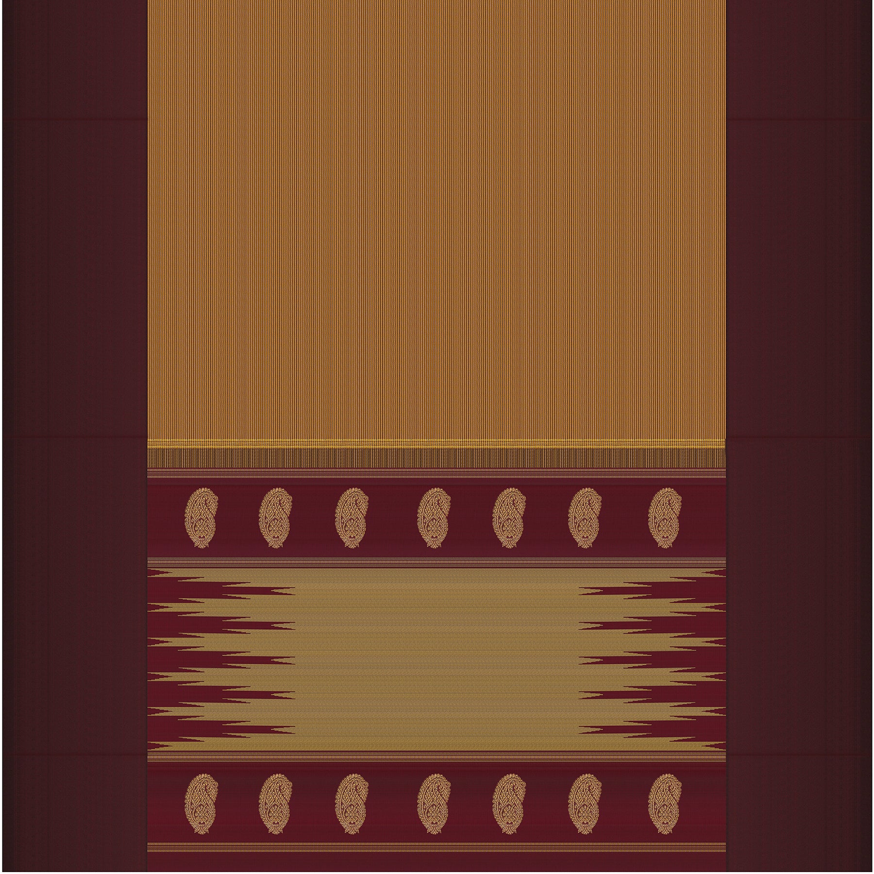 Kanakavalli Kanjivaram Silk Sari 25-041-HS001-05338 - Full View