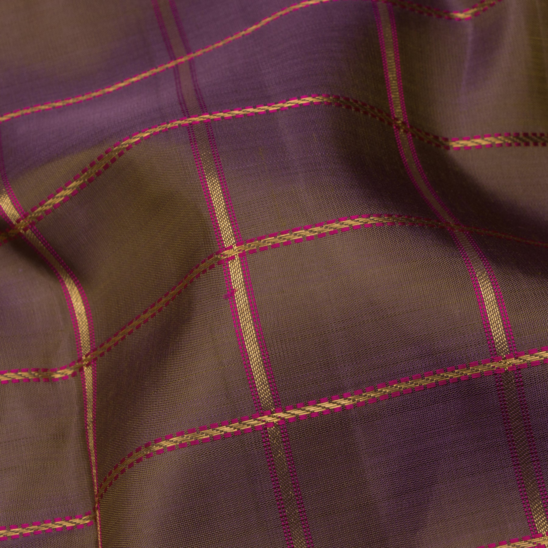 Kanakavalli Kanjivaram Silk Sari 25-041-HS001-05340 - Fabric View 