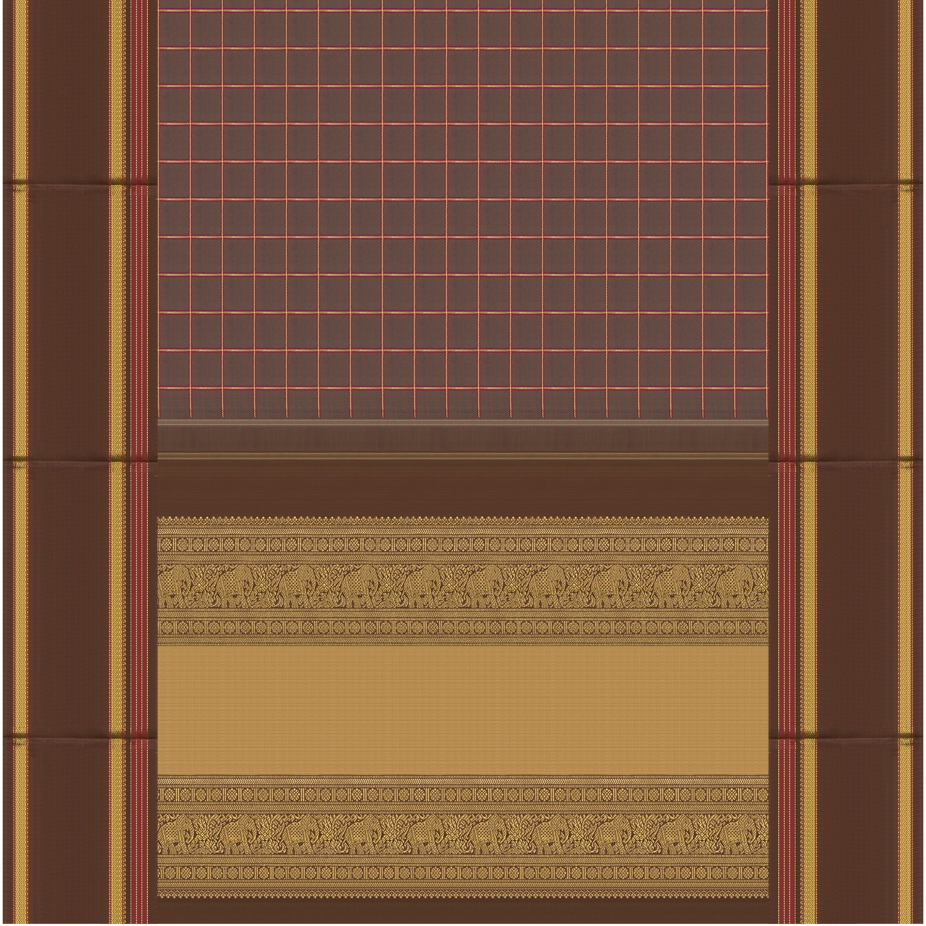 Kanakavalli Kanjivaram Silk Sari 25-041-HS001-05340 - Full View