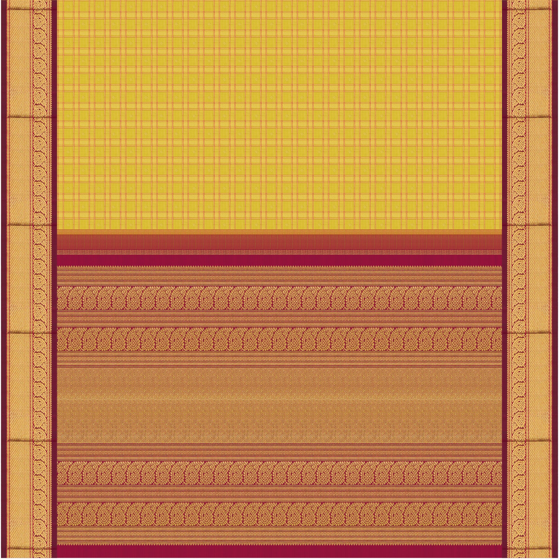Kanakavalli Kanjivaram Silk Sari 25-041-HS001-06578 - Full View