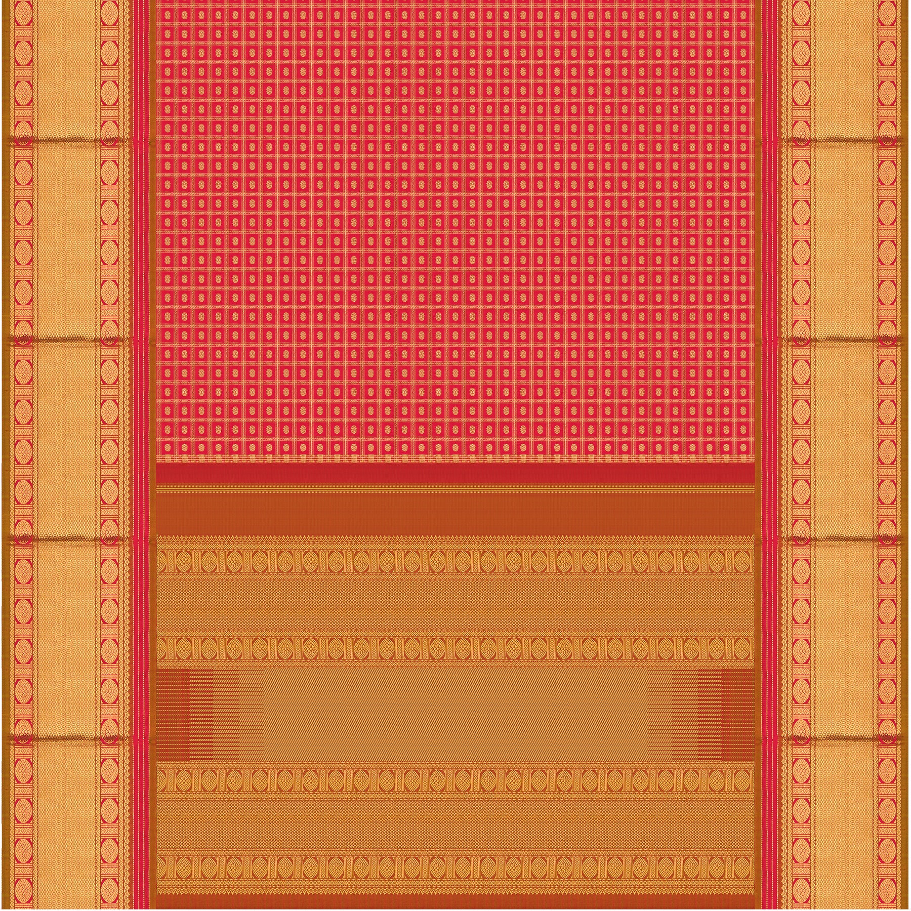 Kanakavalli Kanjivaram Silk Sari 25-041-HS001-06580 - Full View