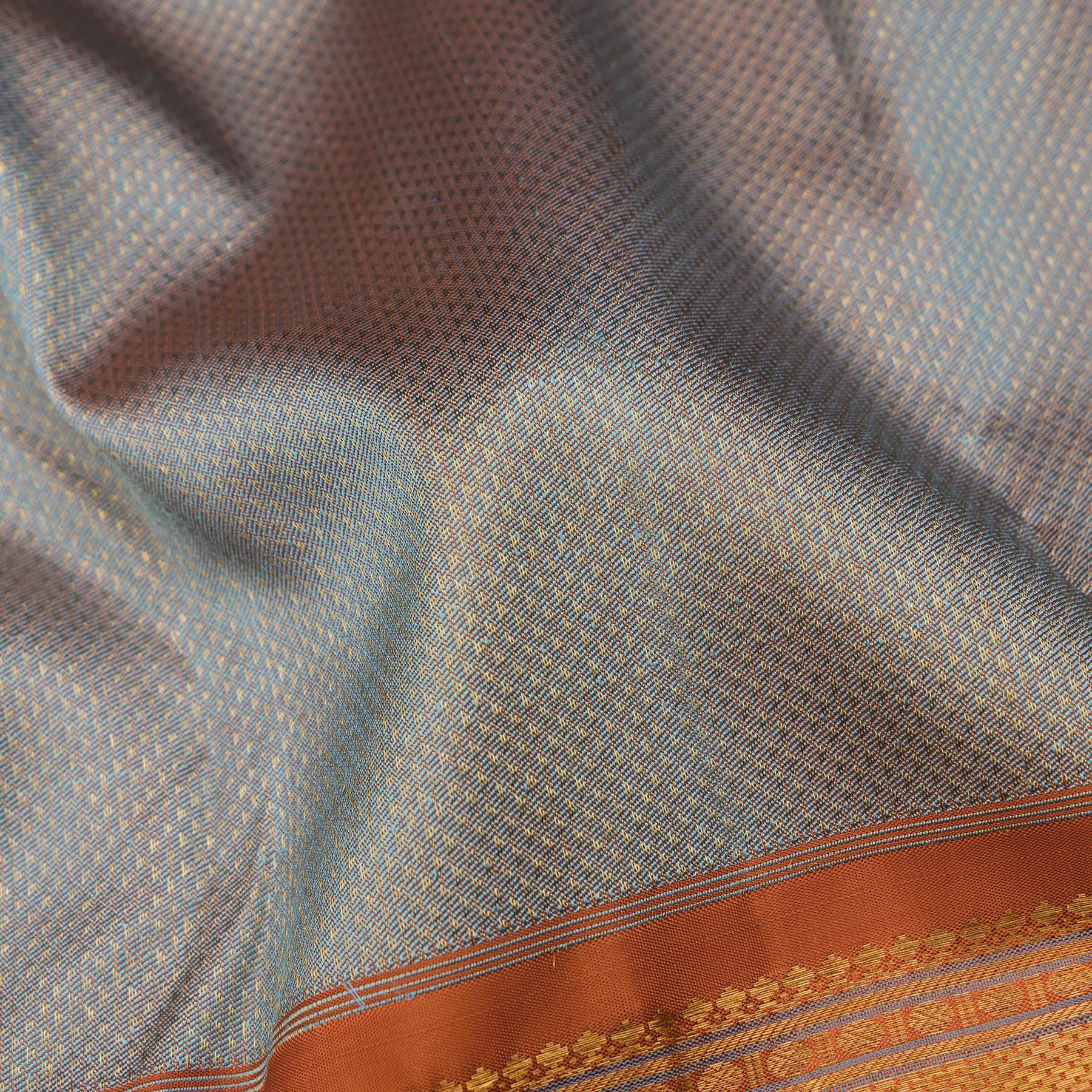 Kanakavalli Kanjivaram Silk Sari 25-041-HS001-06897 - Fabric View