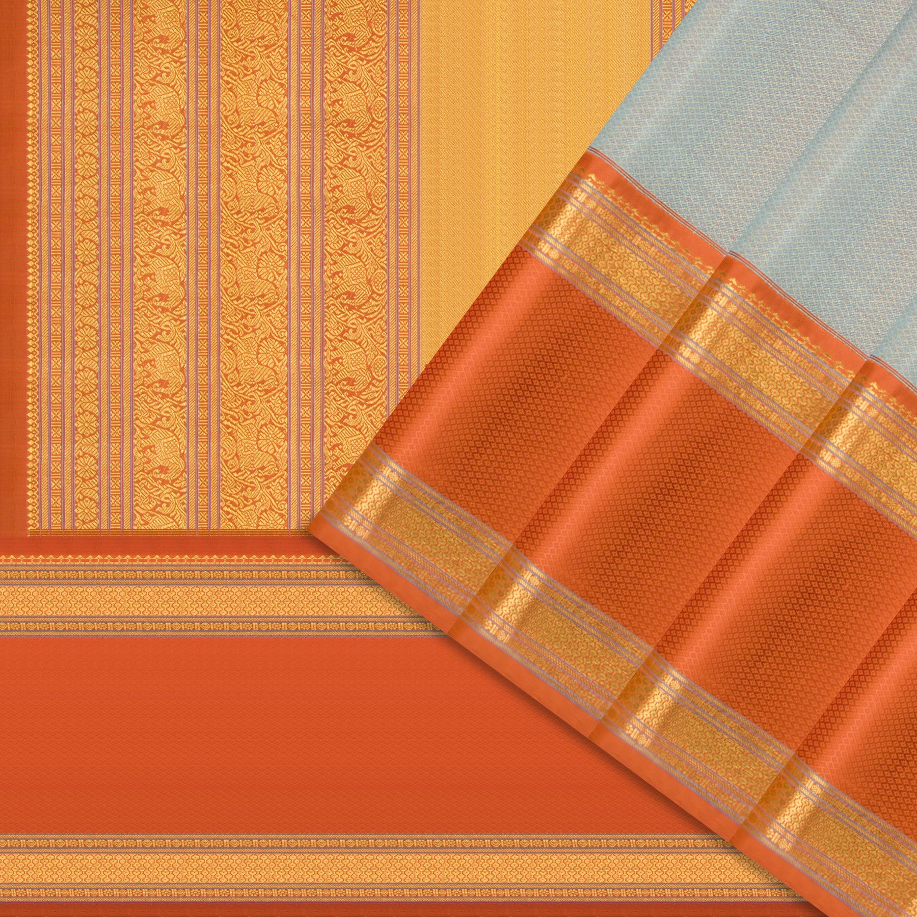 Kanakavalli Kanjivaram Silk Sari 25-041-HS001-07426 - Cover View