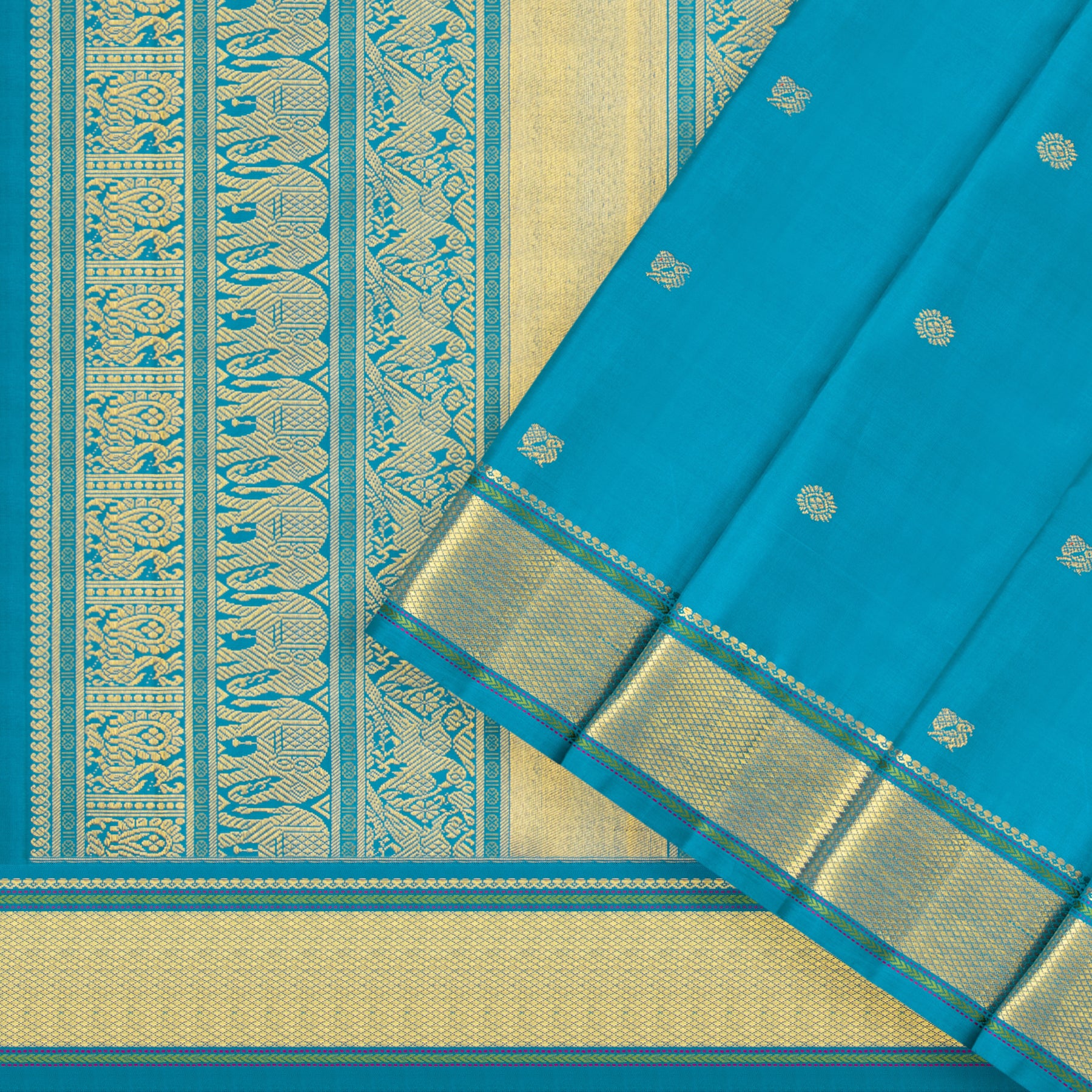 Kanakavalli Kanjivaram Silk Sari 25-041-HS001-08026 - Cover View