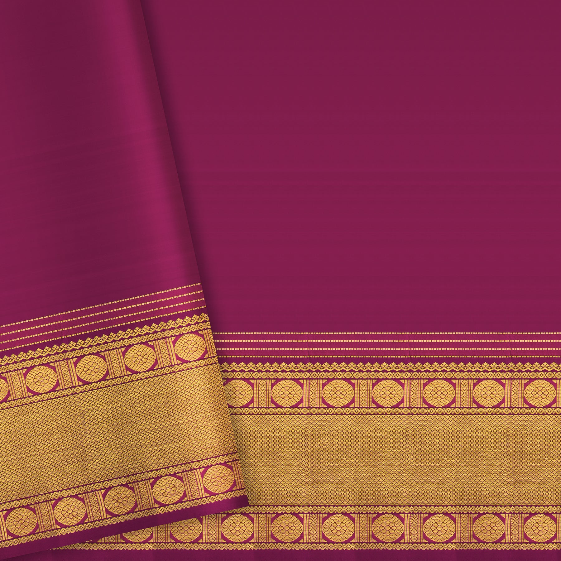 Kanakavalli Kanjivaram Silk Sari 25-041-HS001-09206 - Blouse View