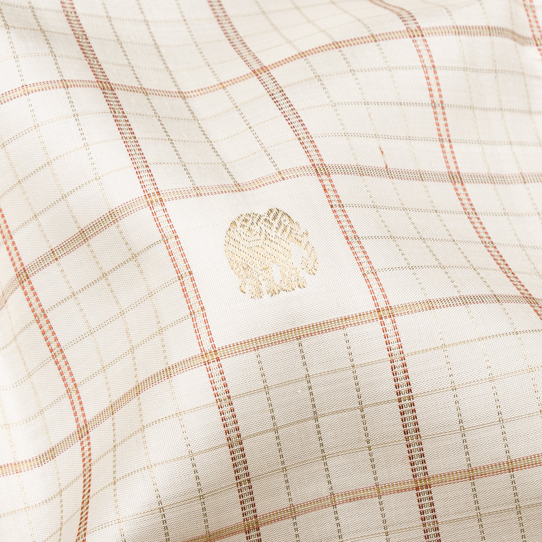 Kanakavalli Kanjivaram Silk Sari 25-041-HS001-09207 - Fabric View