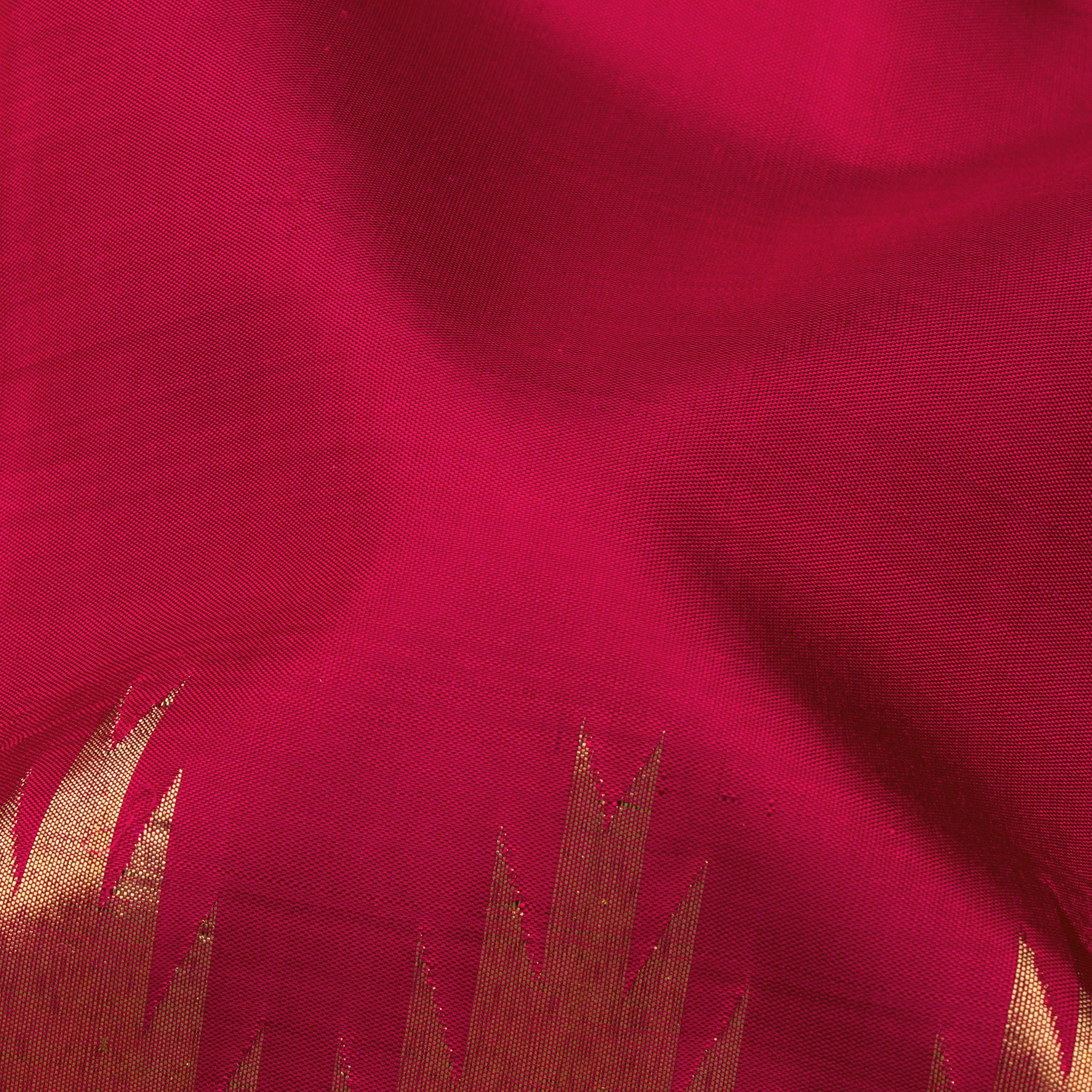 Kanakavalli Kanjivaram Silk Sari 25-041-HS001-09208 - Fabric View