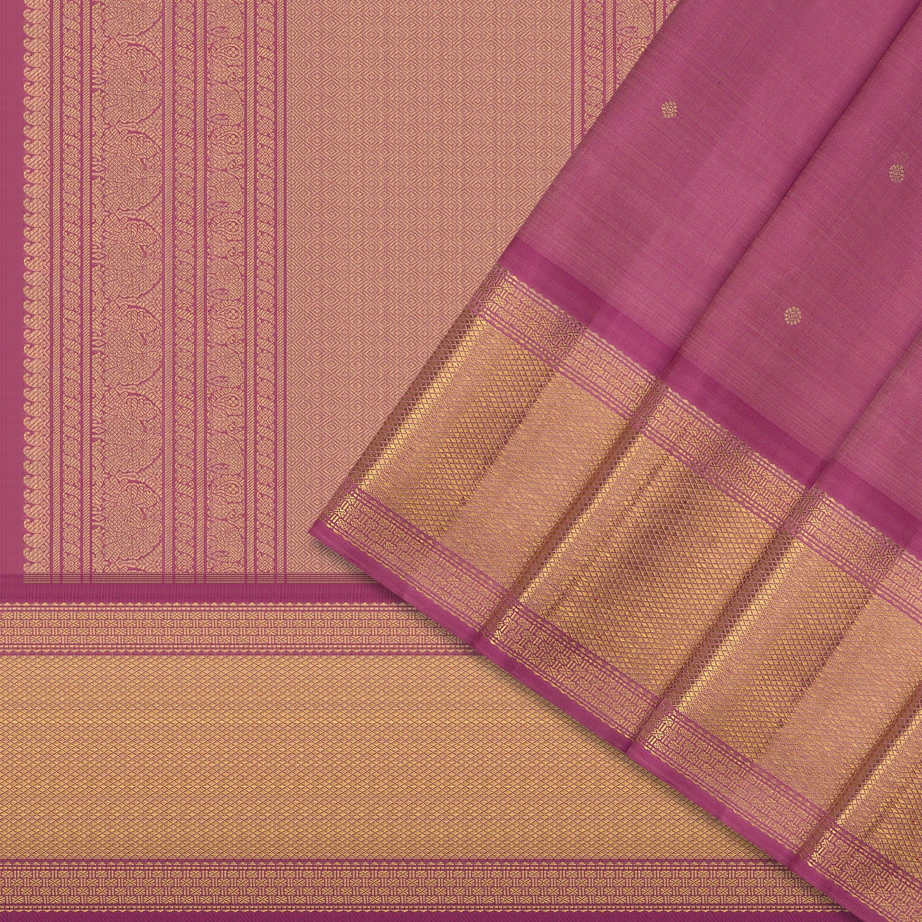 Kanakavalli Kanjivaram Silk Sari 25-041-HS001-10834 - Cover View