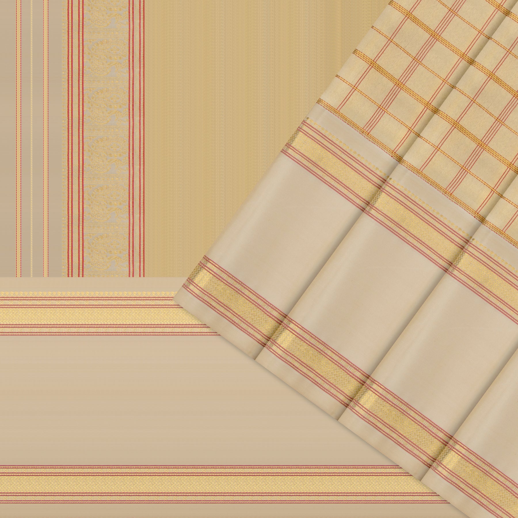 Kanakavalli Kanjivaram Silk Sari 25-041-HS001-10836 - Cover View