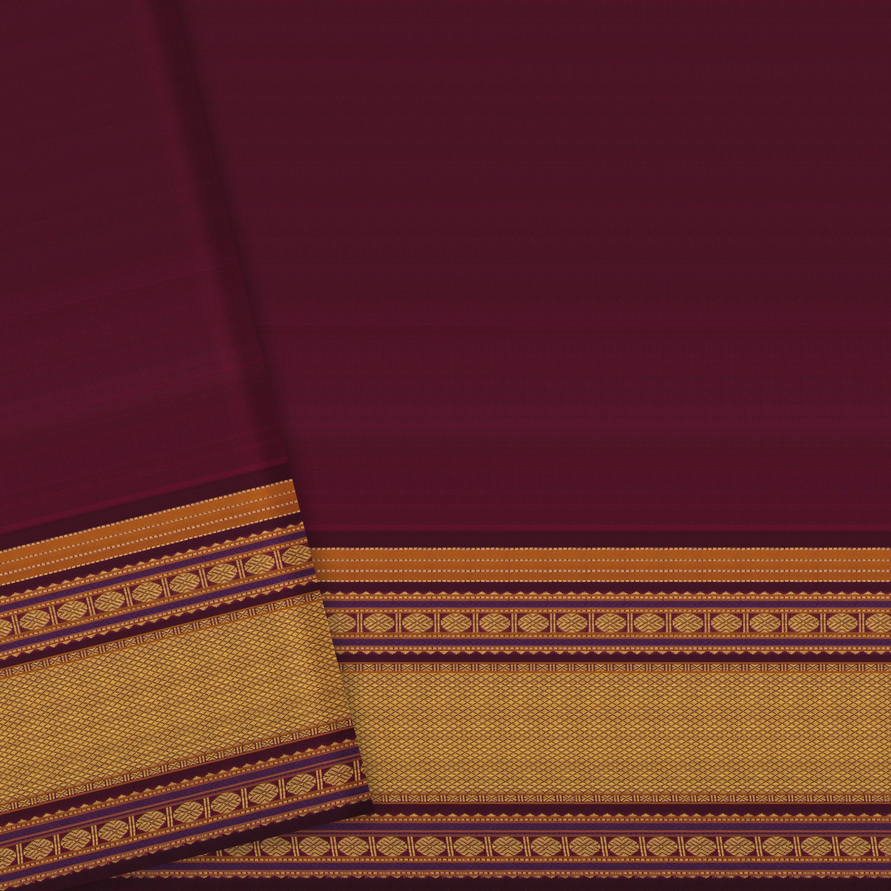 Kanakavalli Kanjivaram Silk Sari 25-041-HS001-10837 - Blouse View 