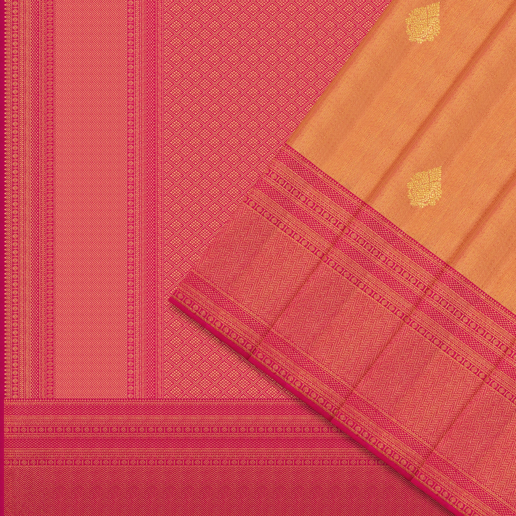 Kanakavalli Kanjivaram Silk Sari 25-060-HS001-04098 - Cover View