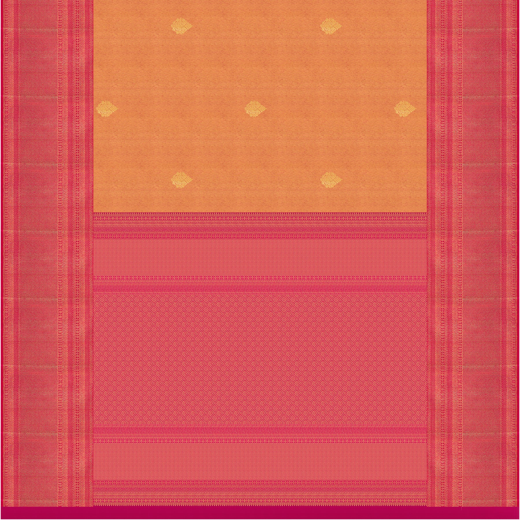 Kanakavalli Kanjivaram Silk Sari 25-060-HS001-04098 - Full View