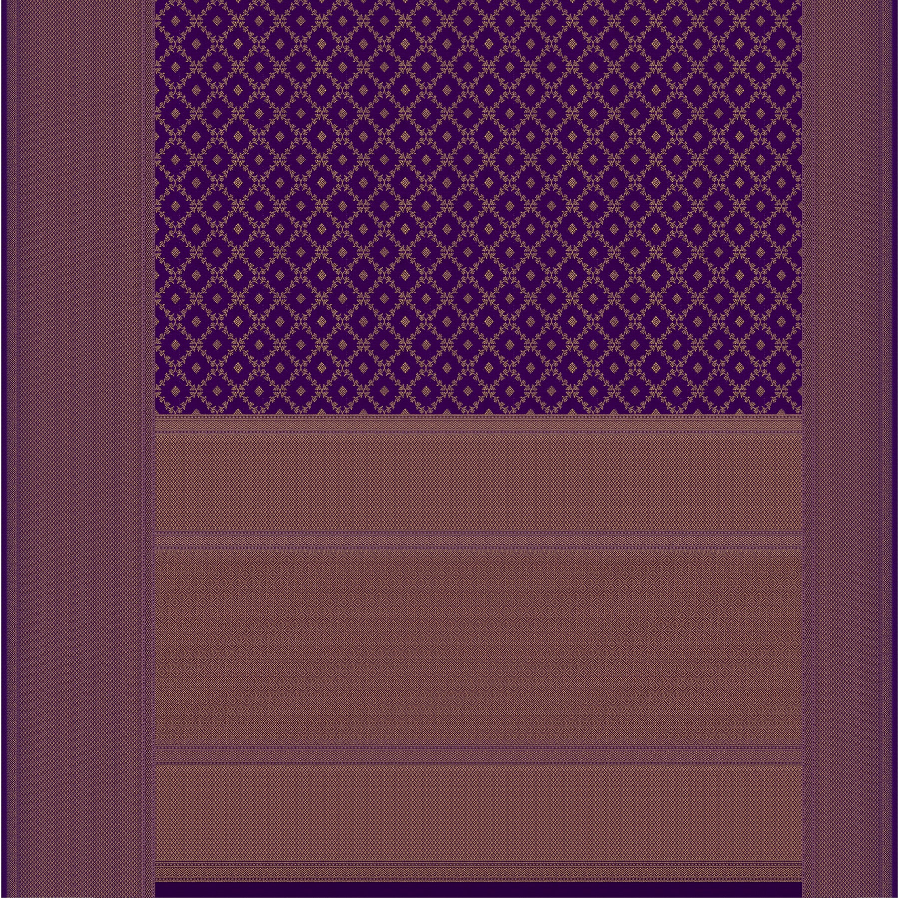 Kanakavalli Kanjivaram Silk Sari 25-060-HS001-04167 - Full View