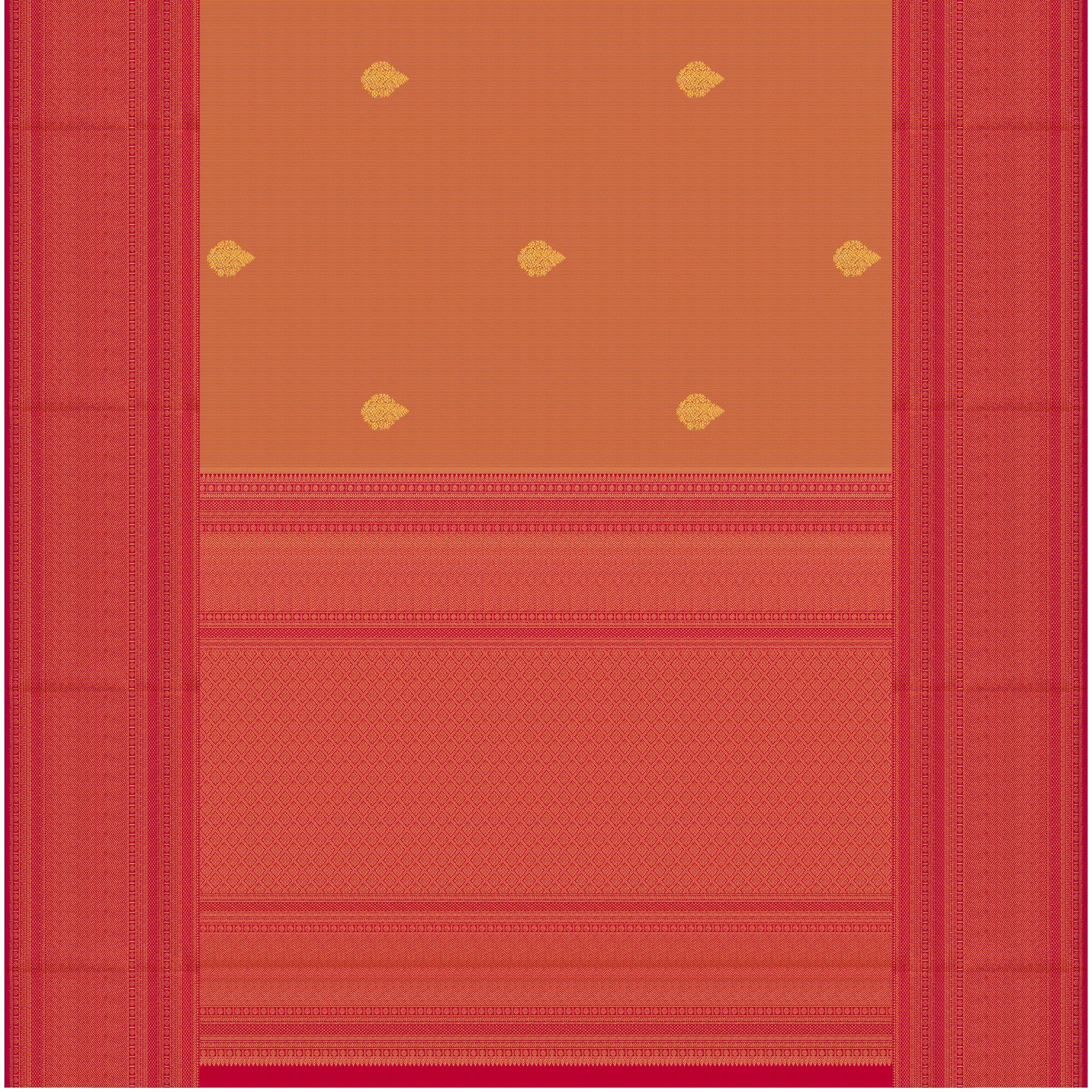 Kanakavalli Kanjivaram Silk Sari 25-060-HS001-05914 - Full View