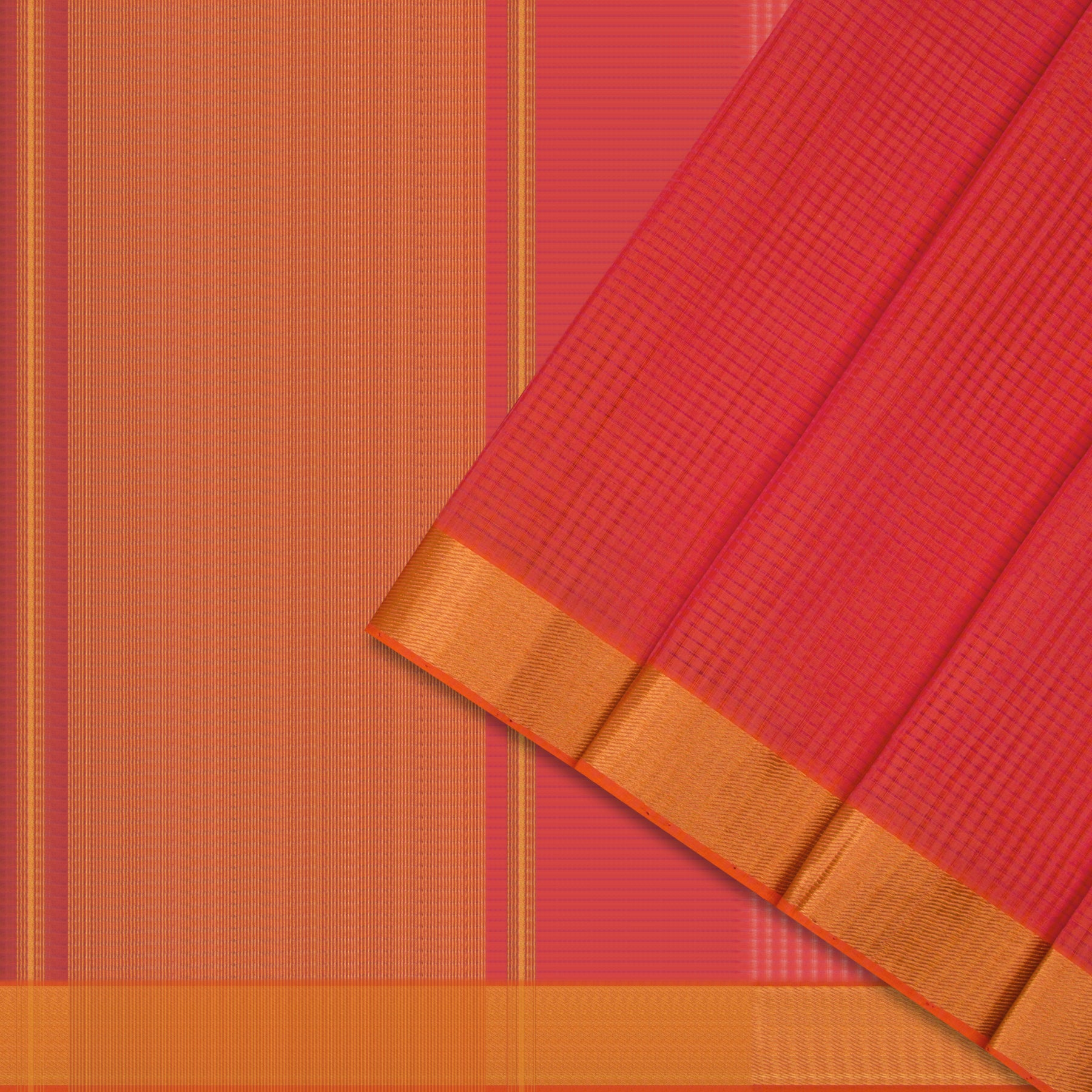 Kanakavalli Mangalgiri Cotton Sari 25-261-HS003-01600 - Cover View