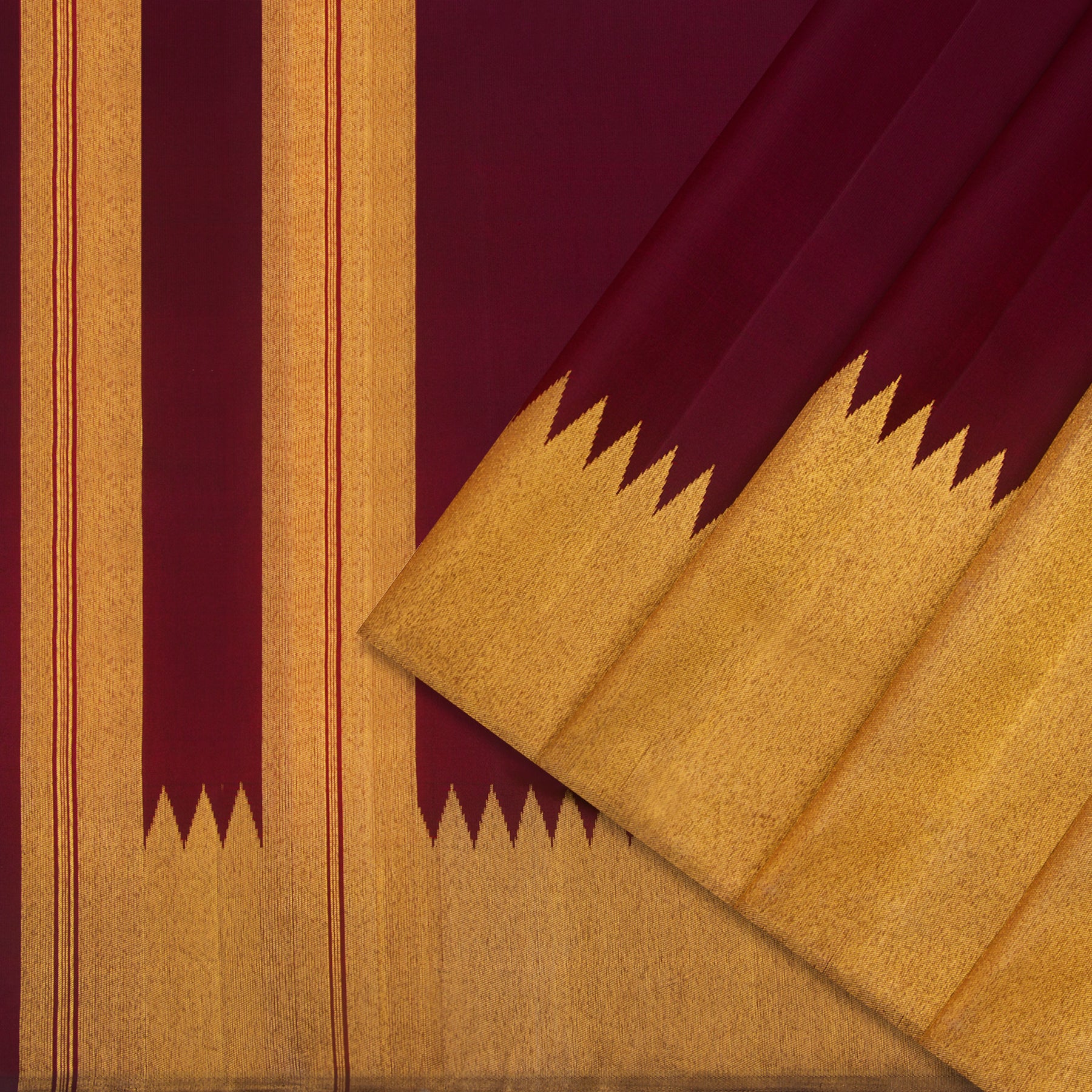 Kanakavalli Kanjivaram Silk Sari 25-100-HS001-01319 - Cover View