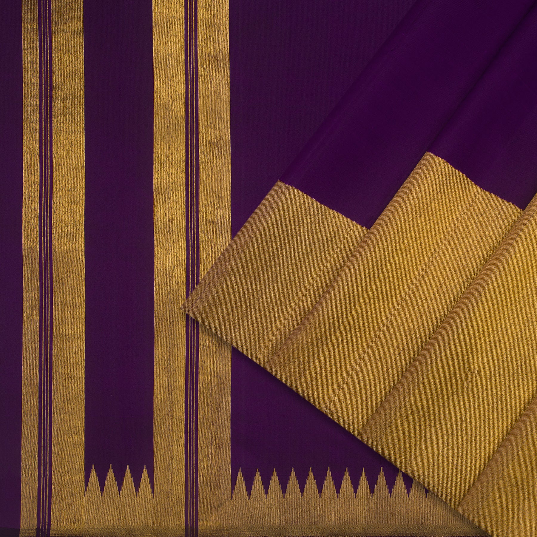 Kanakavalli Kanjivaram Silk Sari 25-100-HS001-03241 - Cover View