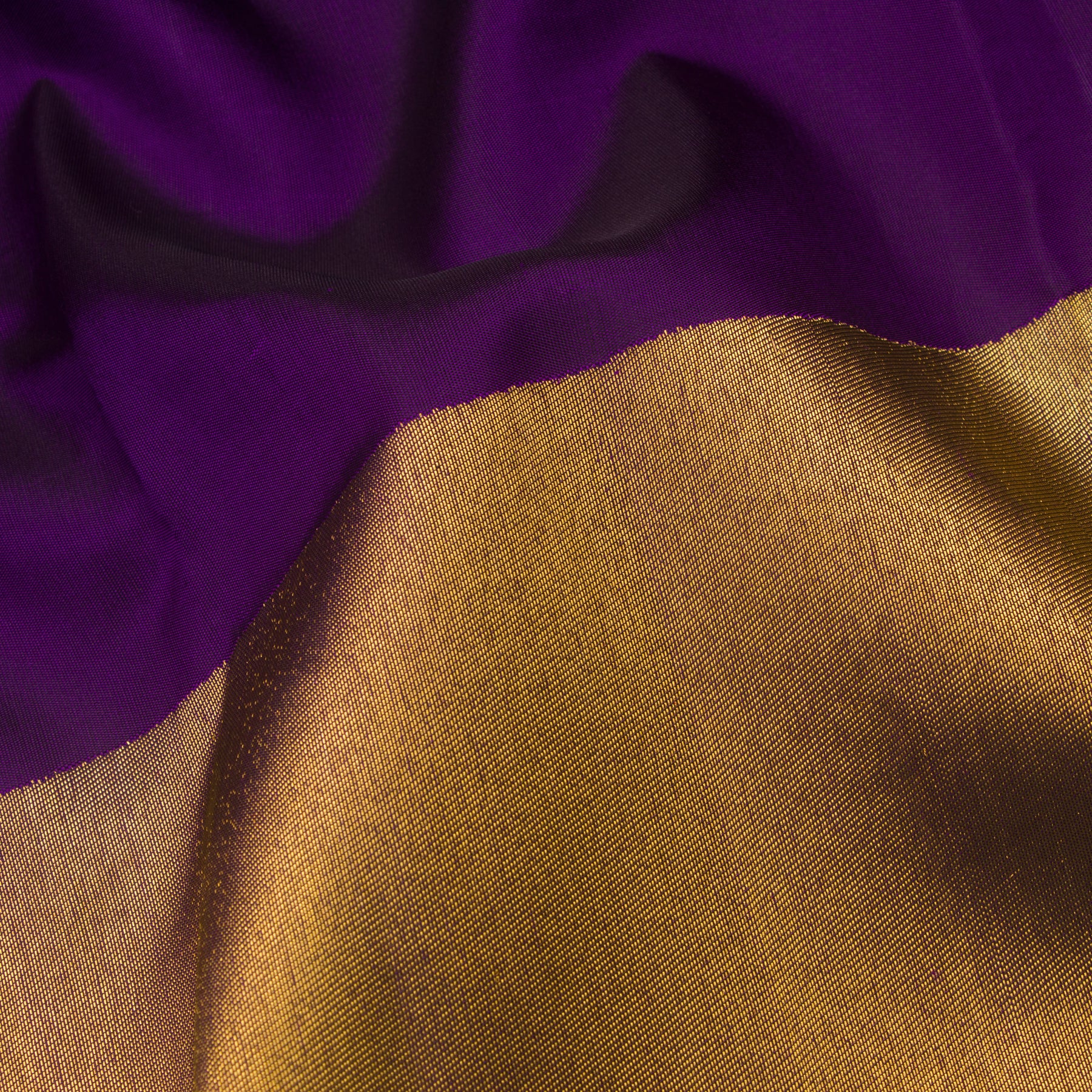 Kanakavalli Kanjivaram Silk Sari 25-100-HS001-03241 - Fabric View