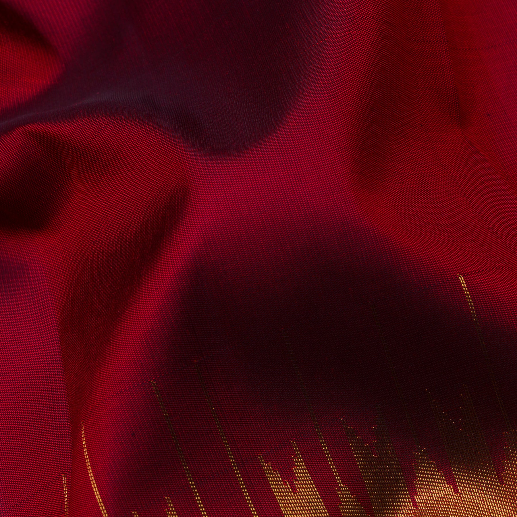 Kanakavalli Kanjivaram Silk Sari 25-100-HS001-04931 - Fabric View