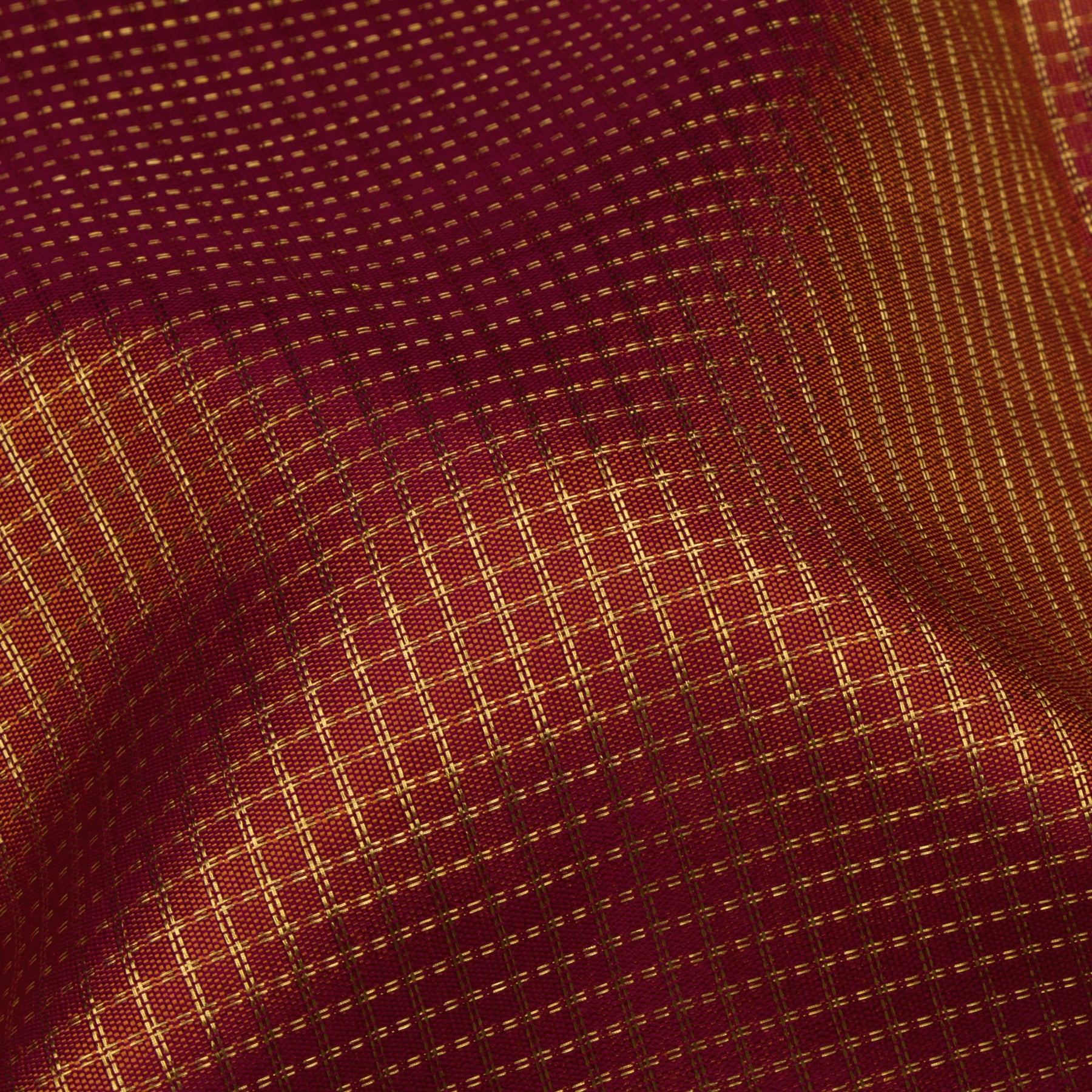 Kanakavalli Kanjivaram Silk Sari 25-100-HS001-05911 - Fabric View