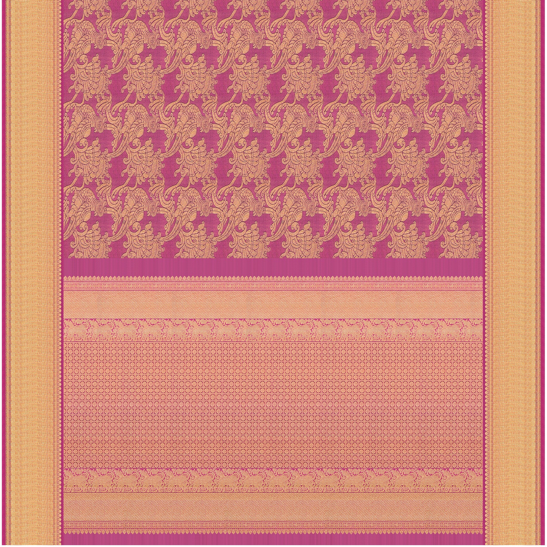 Kanakavalli Kanjivaram Silk Sari 25-100-HS001-08065 - Full View