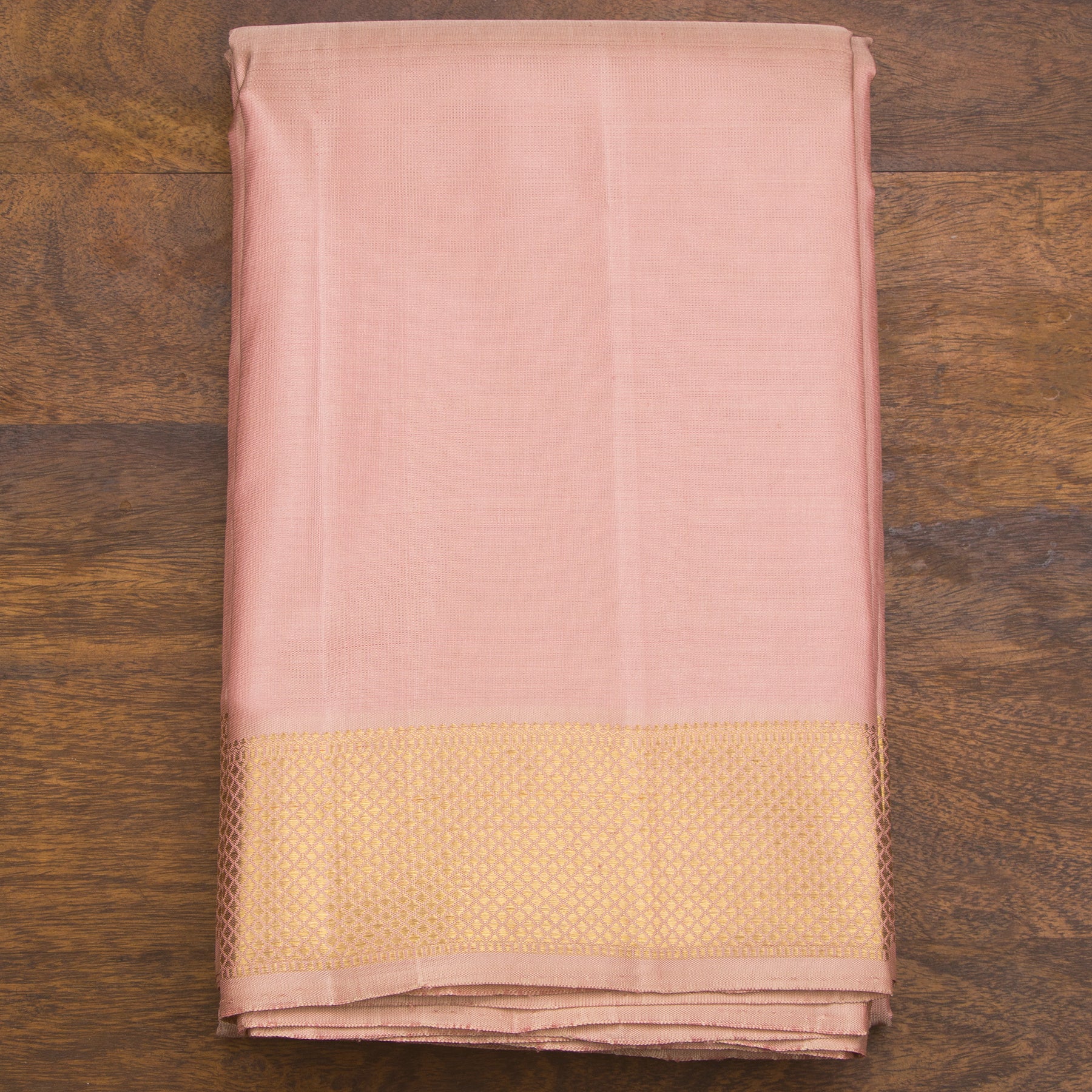 Kanakavalli Kanjivaram Silk Angavastram CO-ORD 25-109-AF001-03528 - Folded View